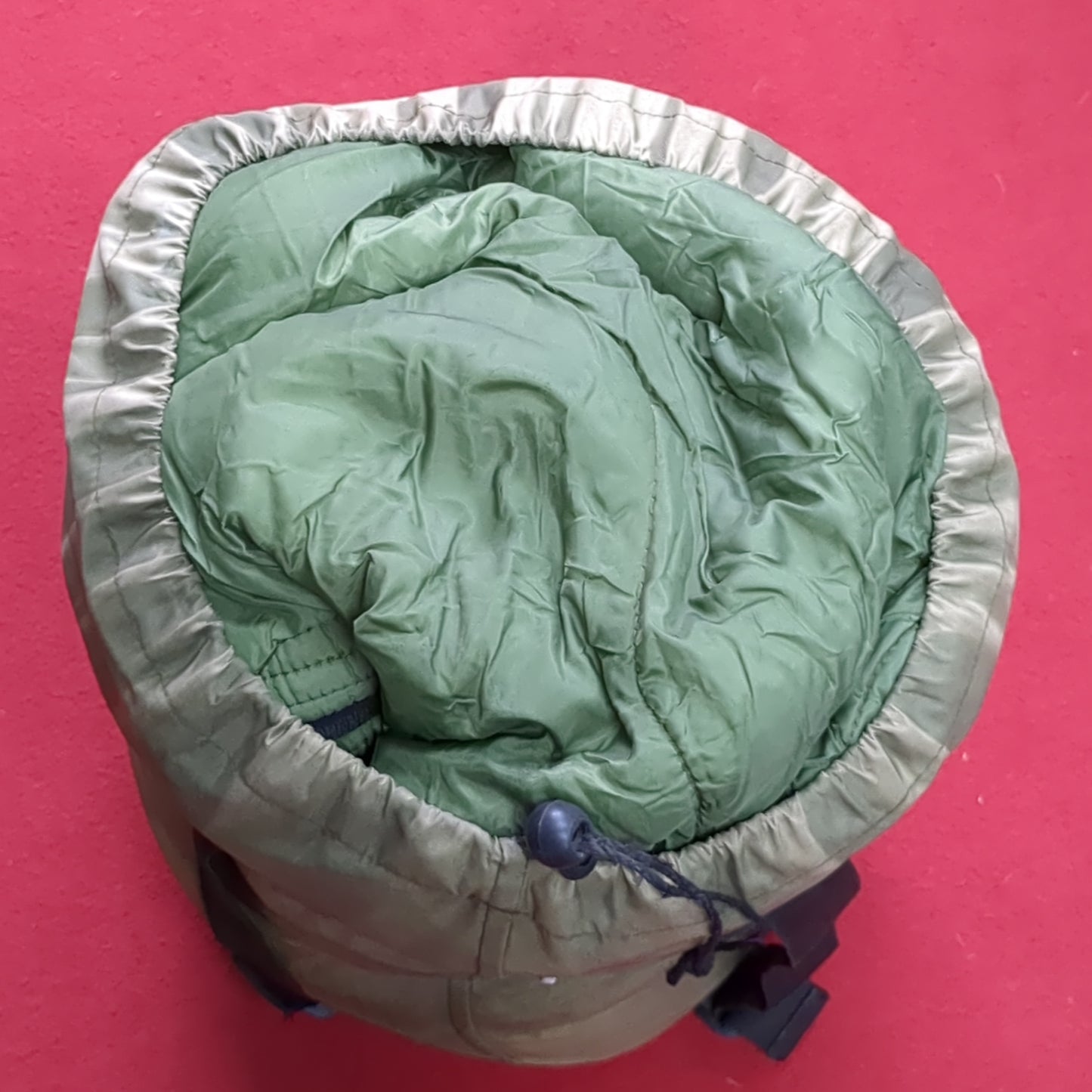 P/O Ajungilak Sleeping Bag Winter OD Green w Stuff Sack (BA05-JUL334)