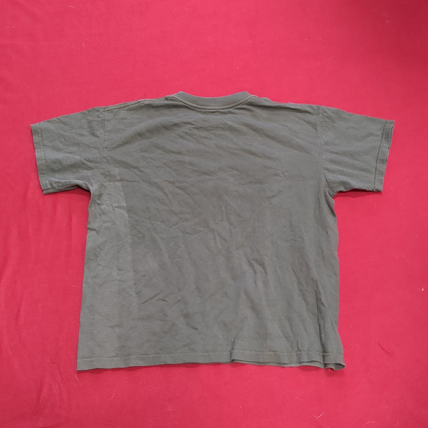 US Military Lancero Large OD Green T Shirt (cw- ea04-JUL341)