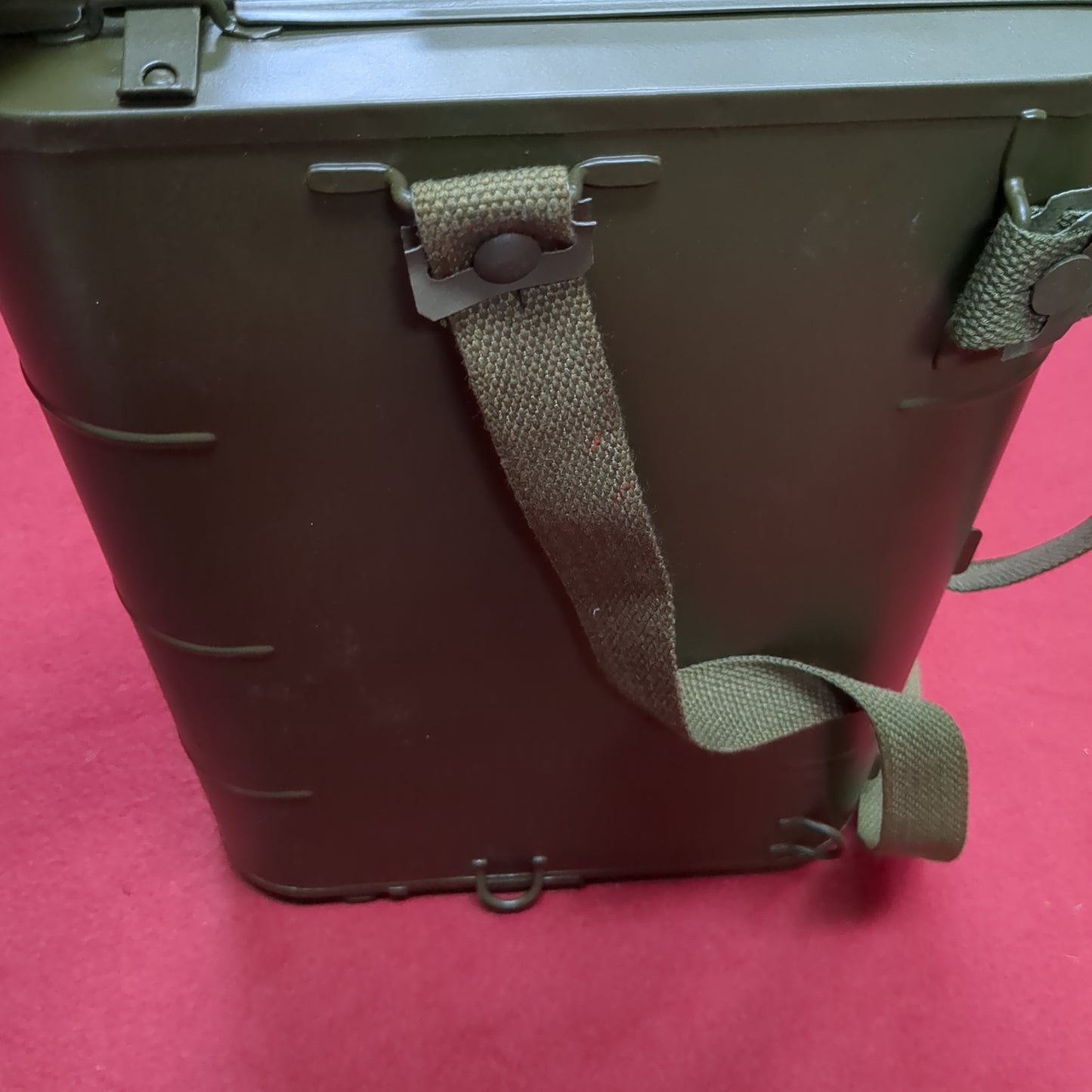 VINTAGE US Army Marking Flags in Tube Case Straps Unused New (BA01-JUL350)