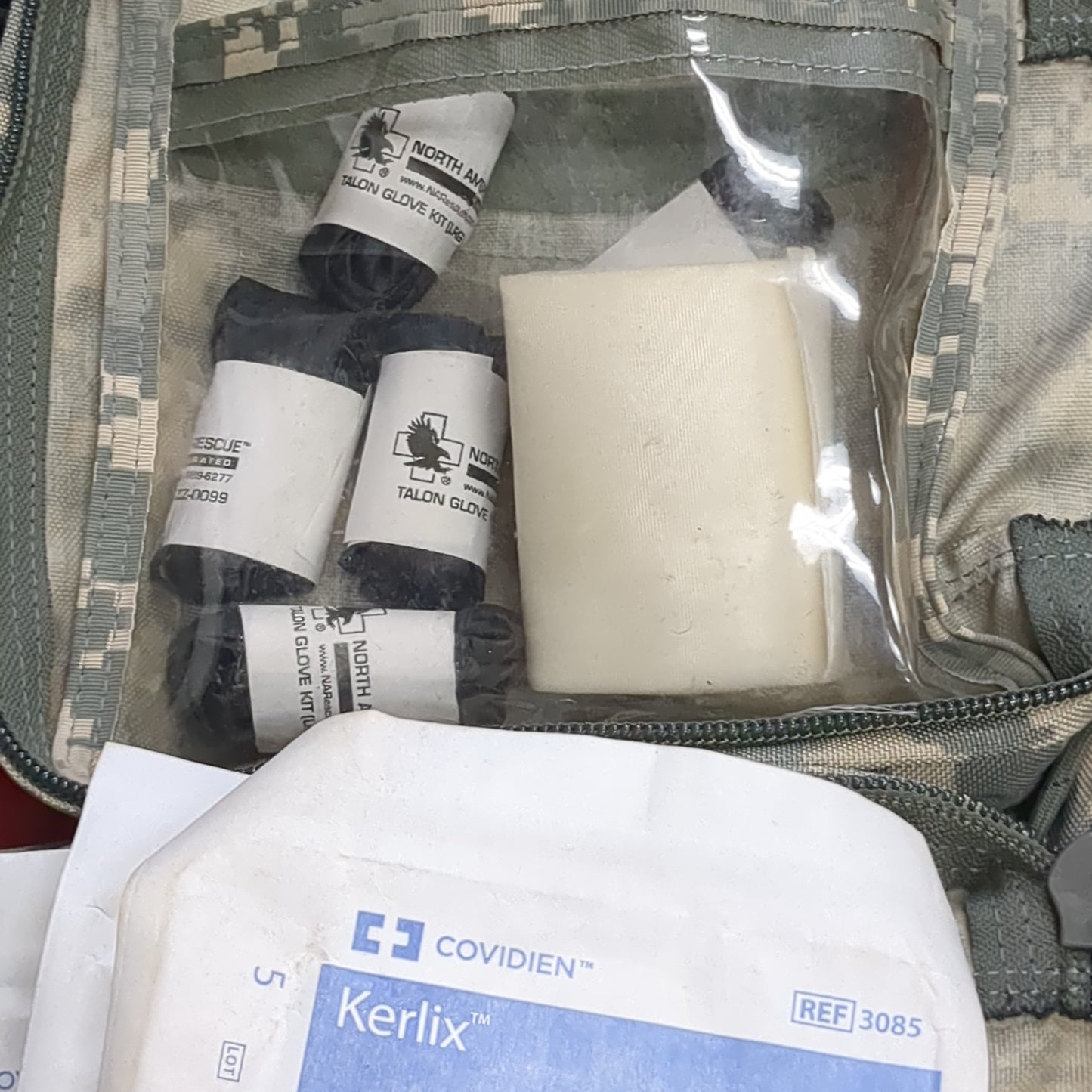 North American Rescue (NAR) Combat Casualty Response KIT Warrior Aid and Litter * WALK* ACU *Loaded* (BA02-JUL401)