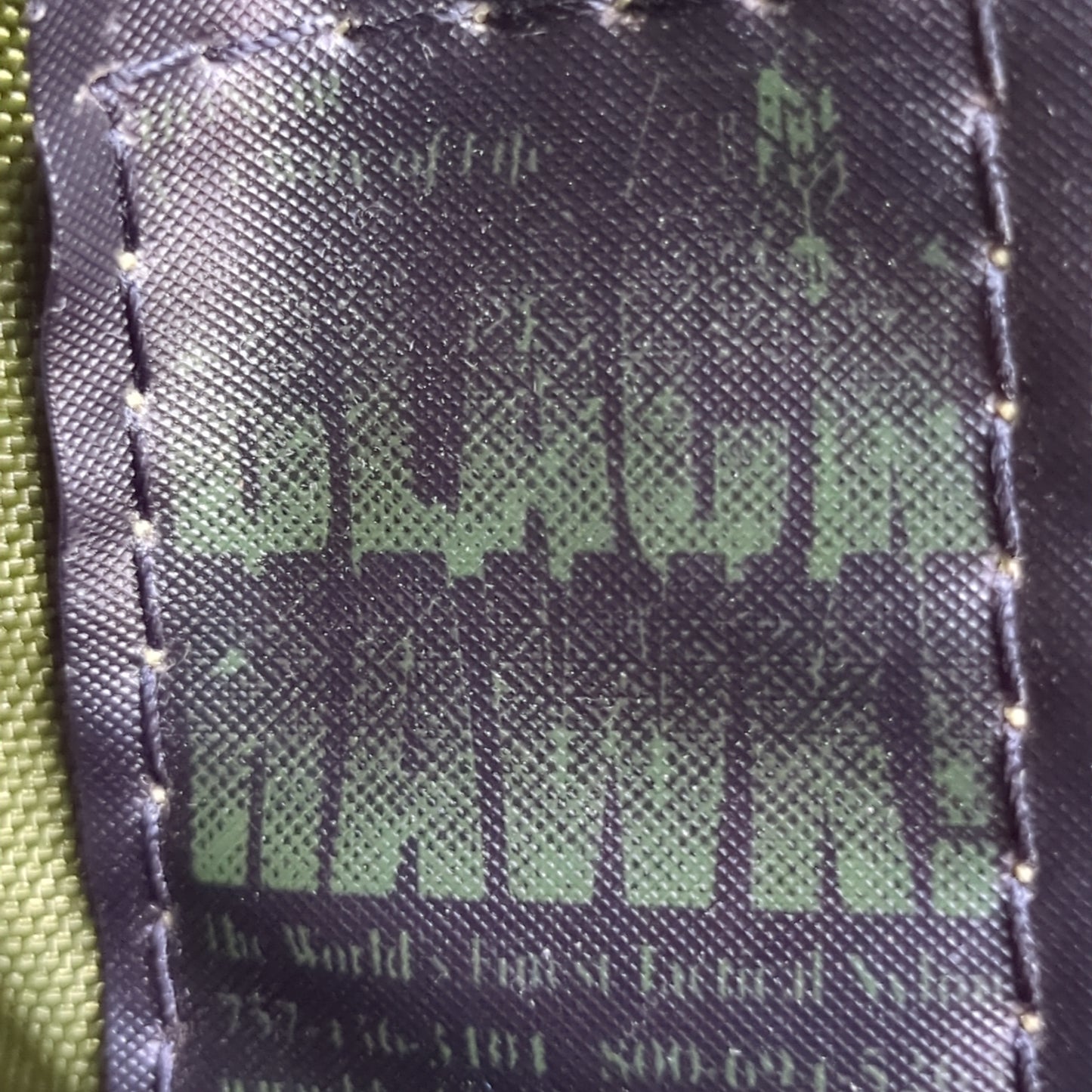 Vintage OD Green Blackhawk Sinch Bag Carrier (10o- db6-JUL407)