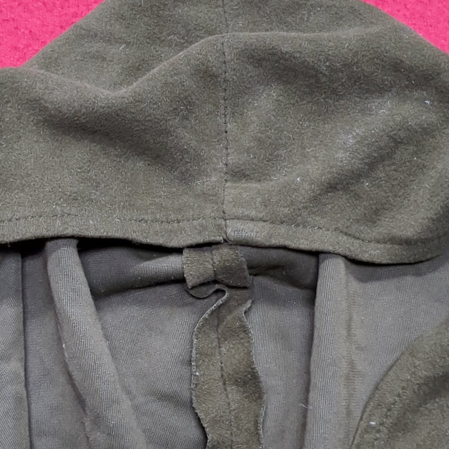 Vintage OD Green Hood (cw- ea04-JUL424)