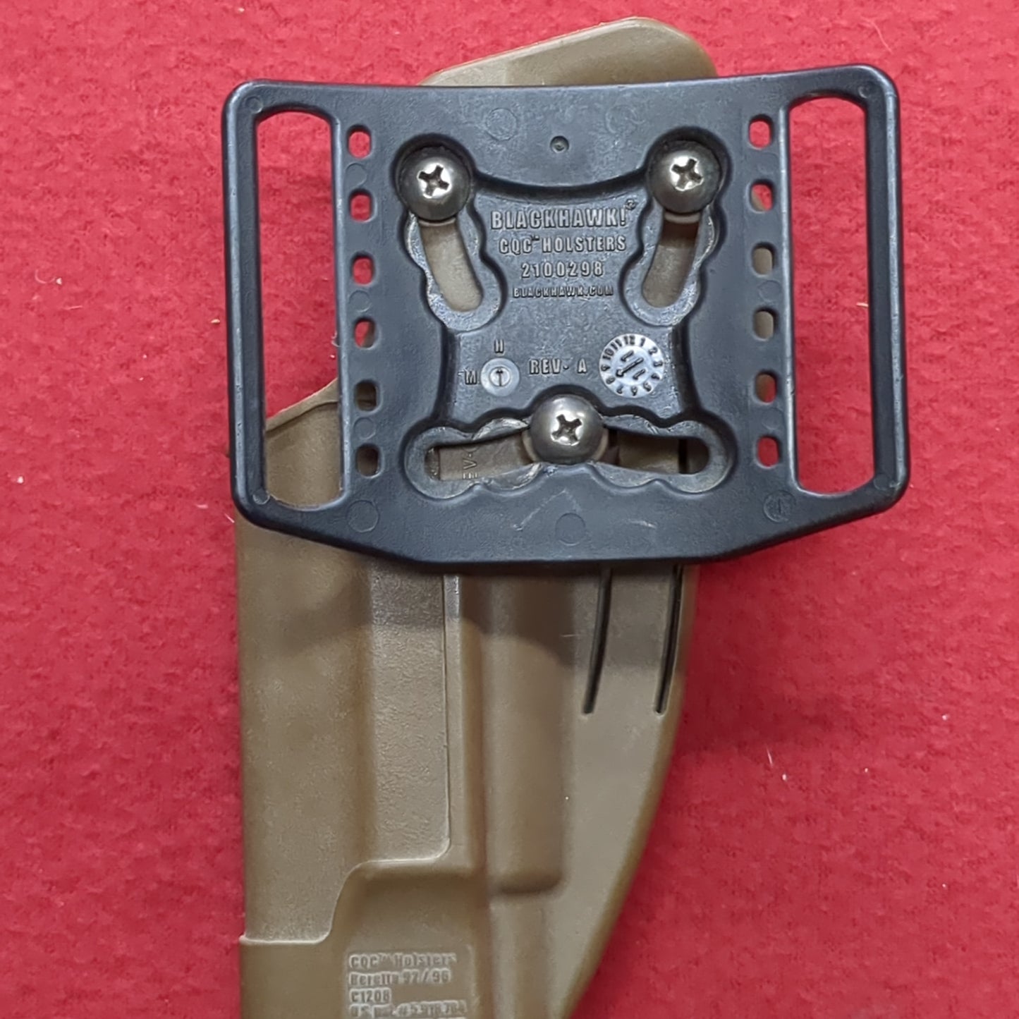 BLACKHAWK Beretta 92/96 Right Handed CQC Holster (aa10-JUL442)