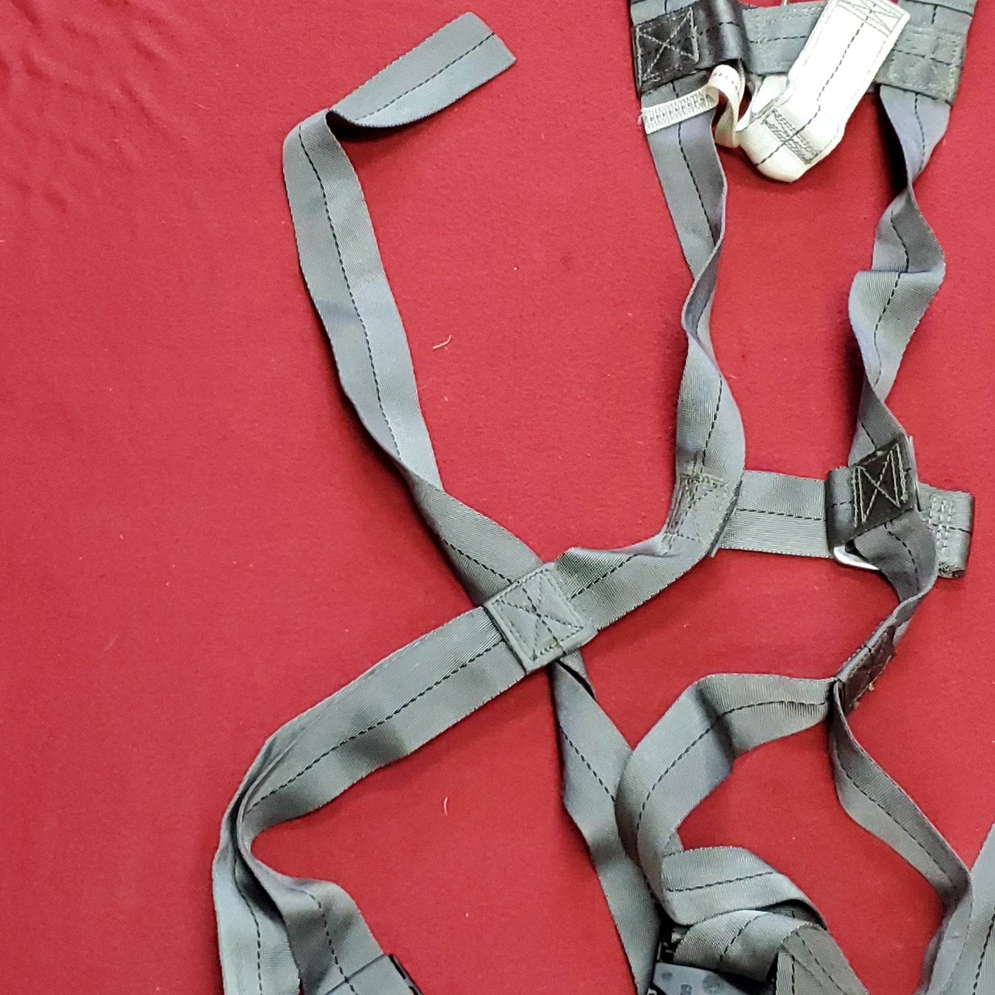 Harness Parachute Line Assembly Airborne Grey NO D-Clips (BB04-AUG50)