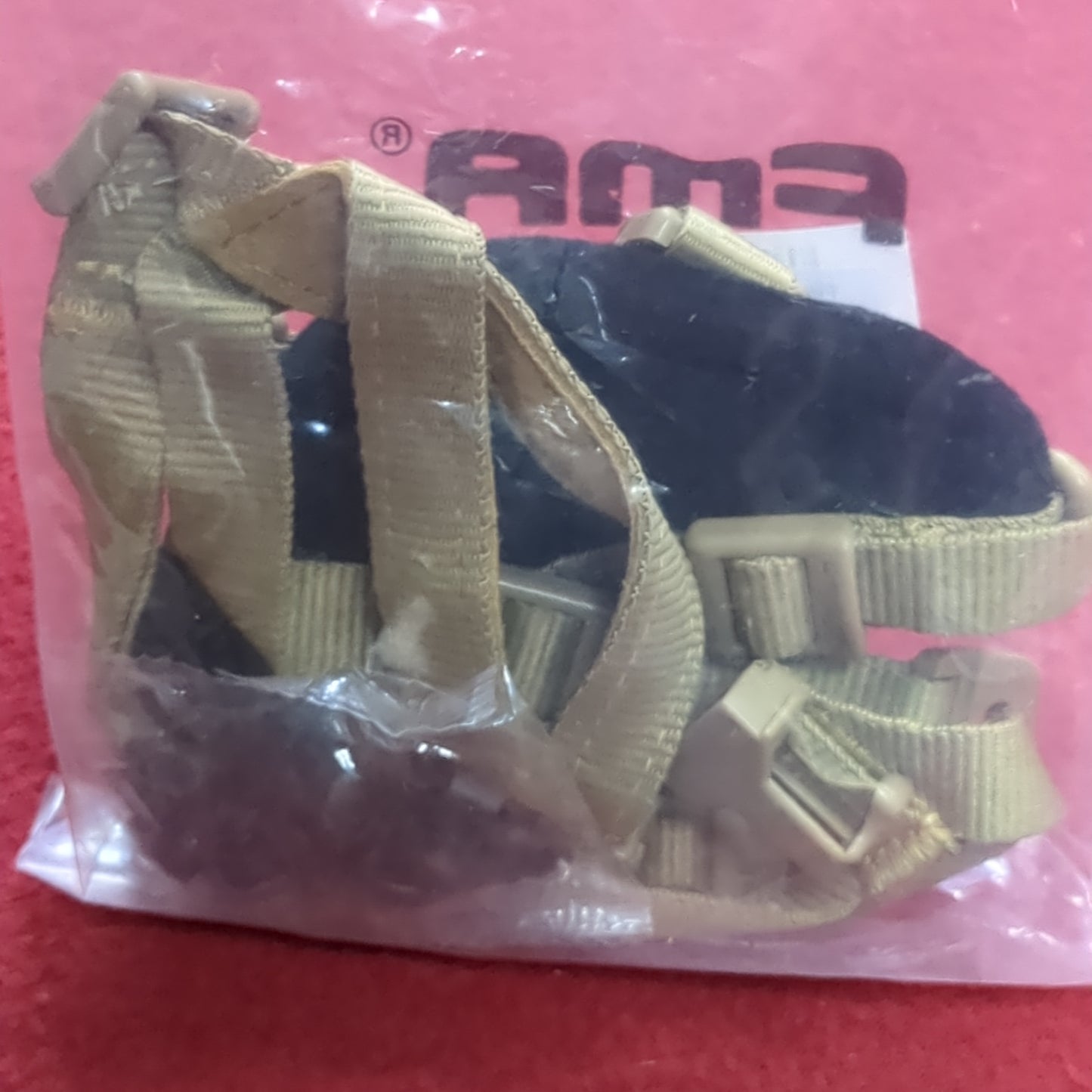 NOS Helmet chin srrap 4 points W/Hardware (35cr- ca3-AUG58)