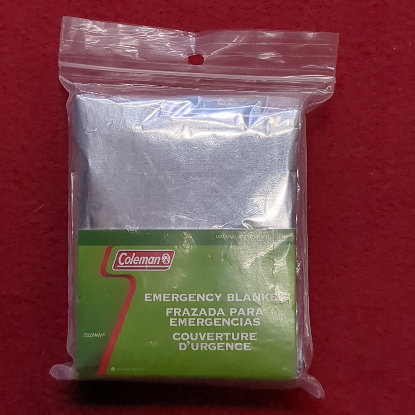 NOS Coleman Emergency Blanket (06cc- ca9-AUG76)
