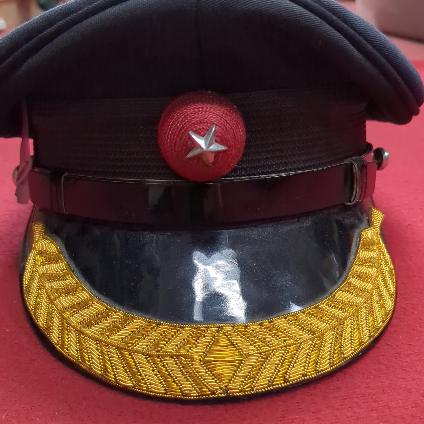 Forces Variety Centre 6 5/8 (?) Dress Cap (aa12-18)