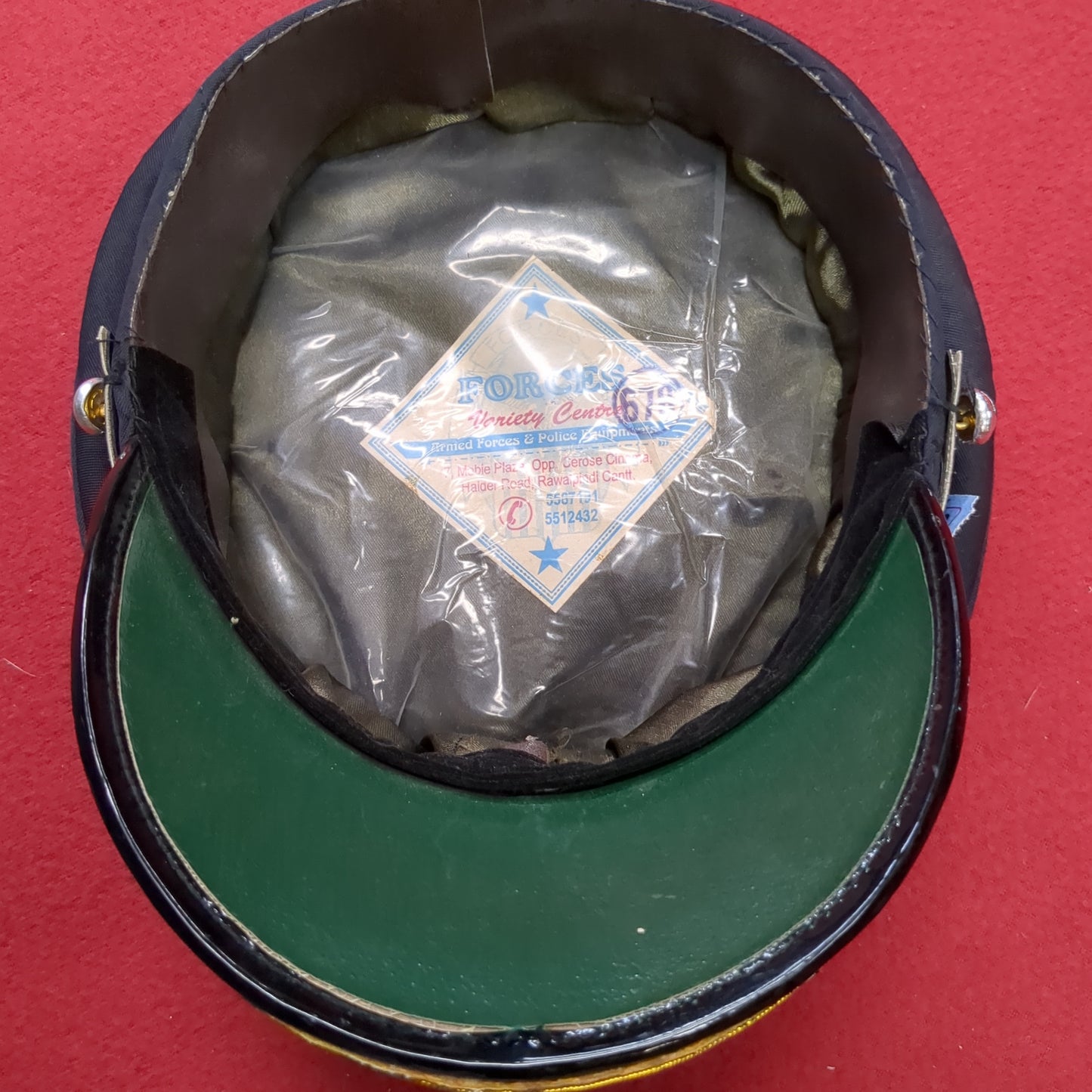 Forces Variety Centre 6 5/8 (?) Dress Cap (aa12-18)
