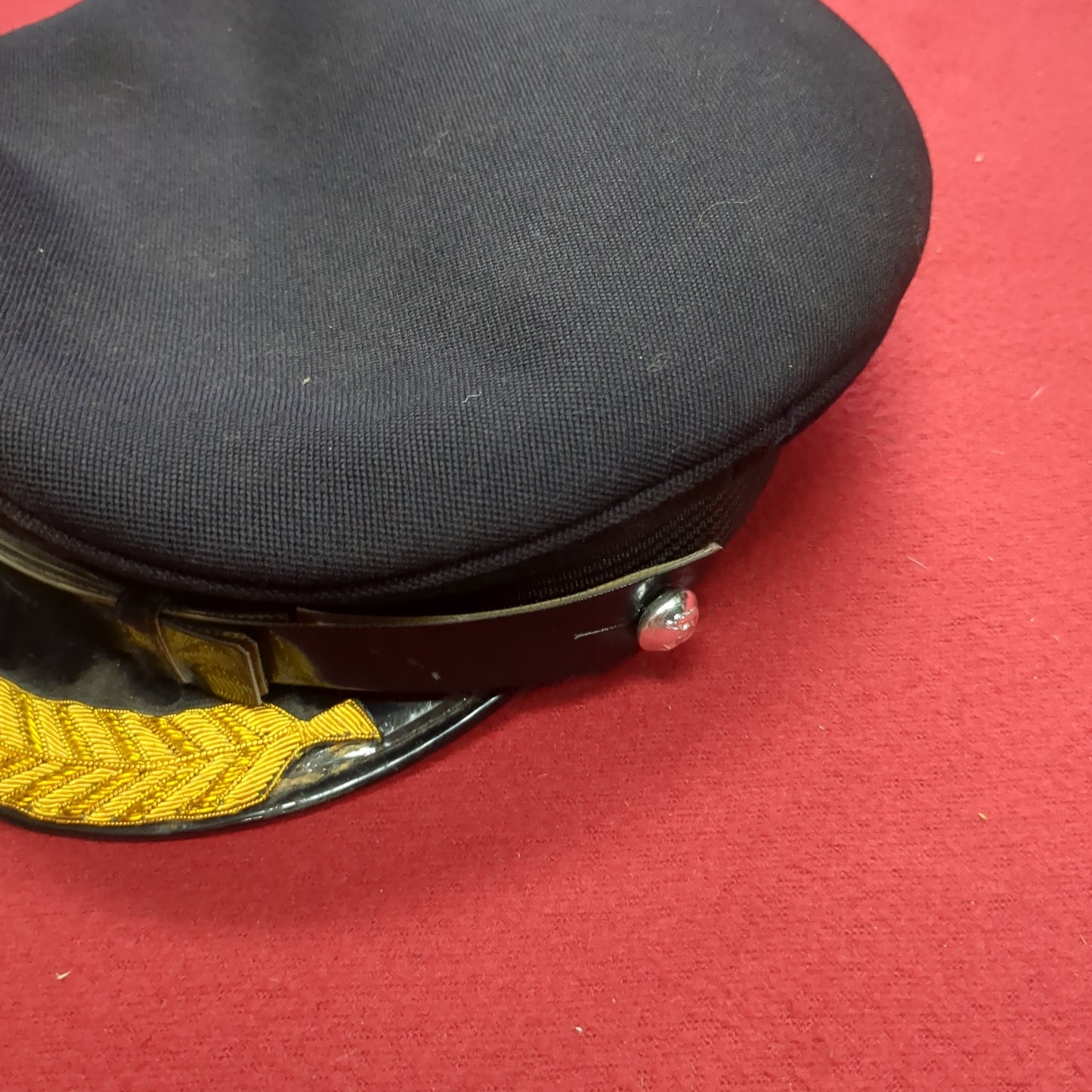 Forces Variety Centre 6 5/8 (?) Dress Cap (aa12-4)
