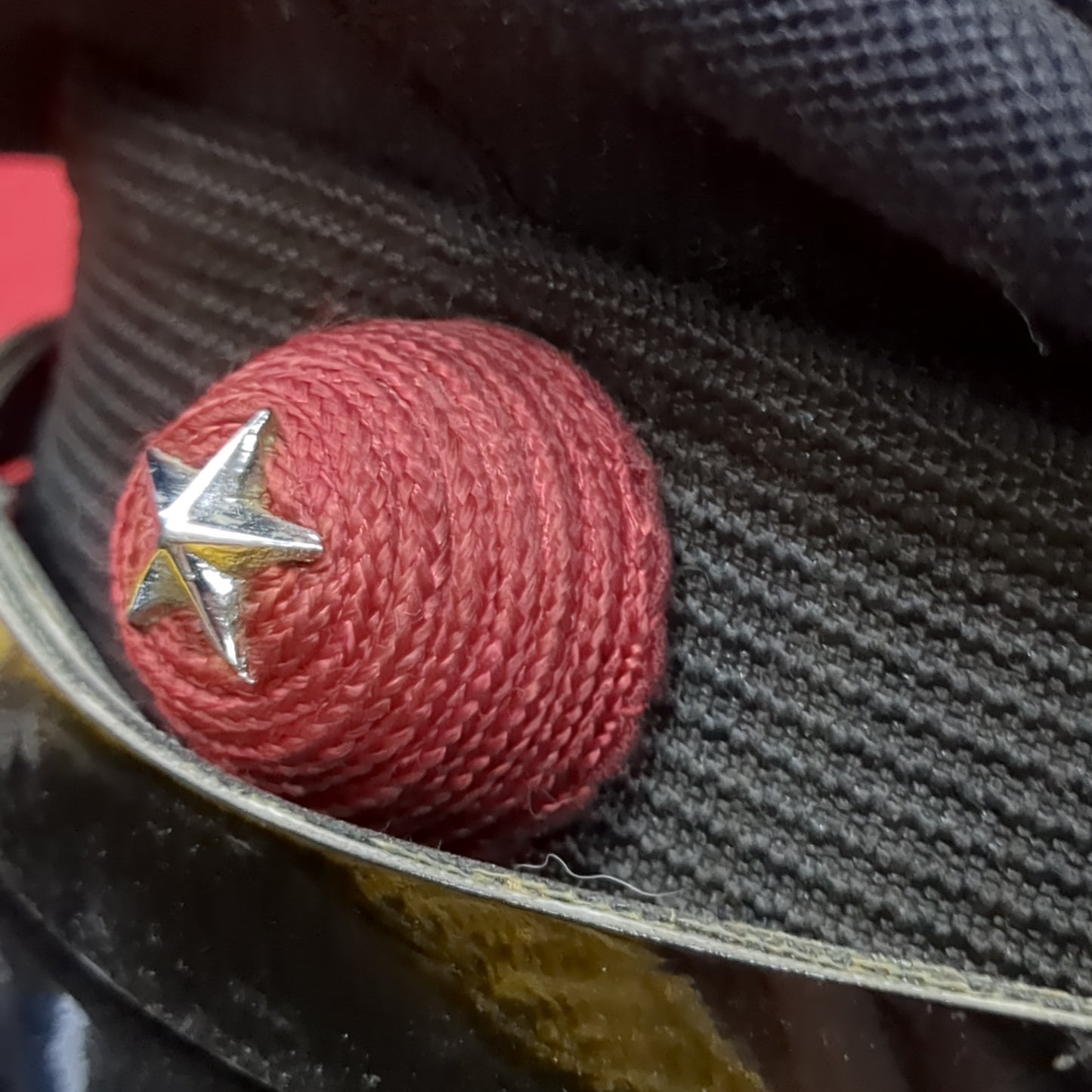 Forces Variety Centre 6 5/8 (?) Dress Cap (aa12-4)