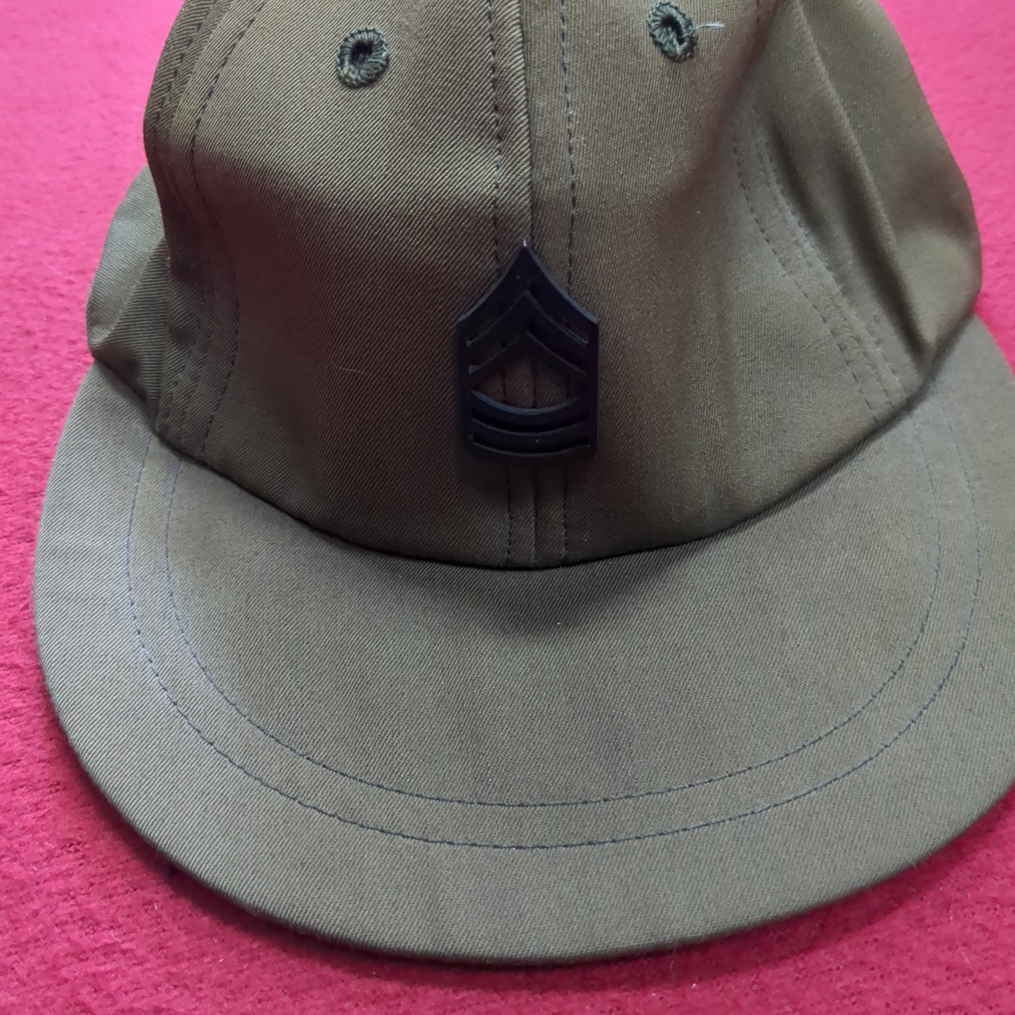 1967 6 5/8 HW OG-106 Vintage Army Field Cap (aa12-79)