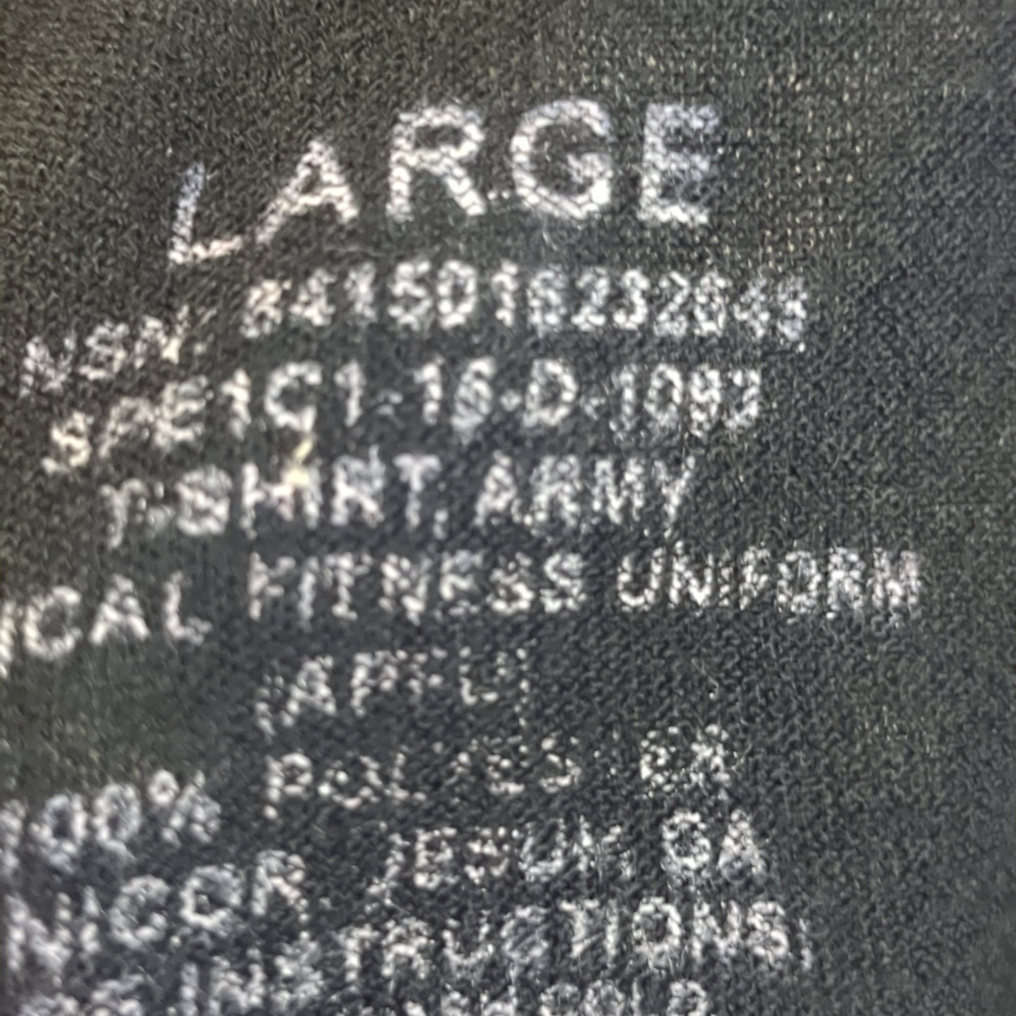 Large APFU SET - Shorts - Long-Sleeve & Short-Sleeve Shirts PT (aa16-8)