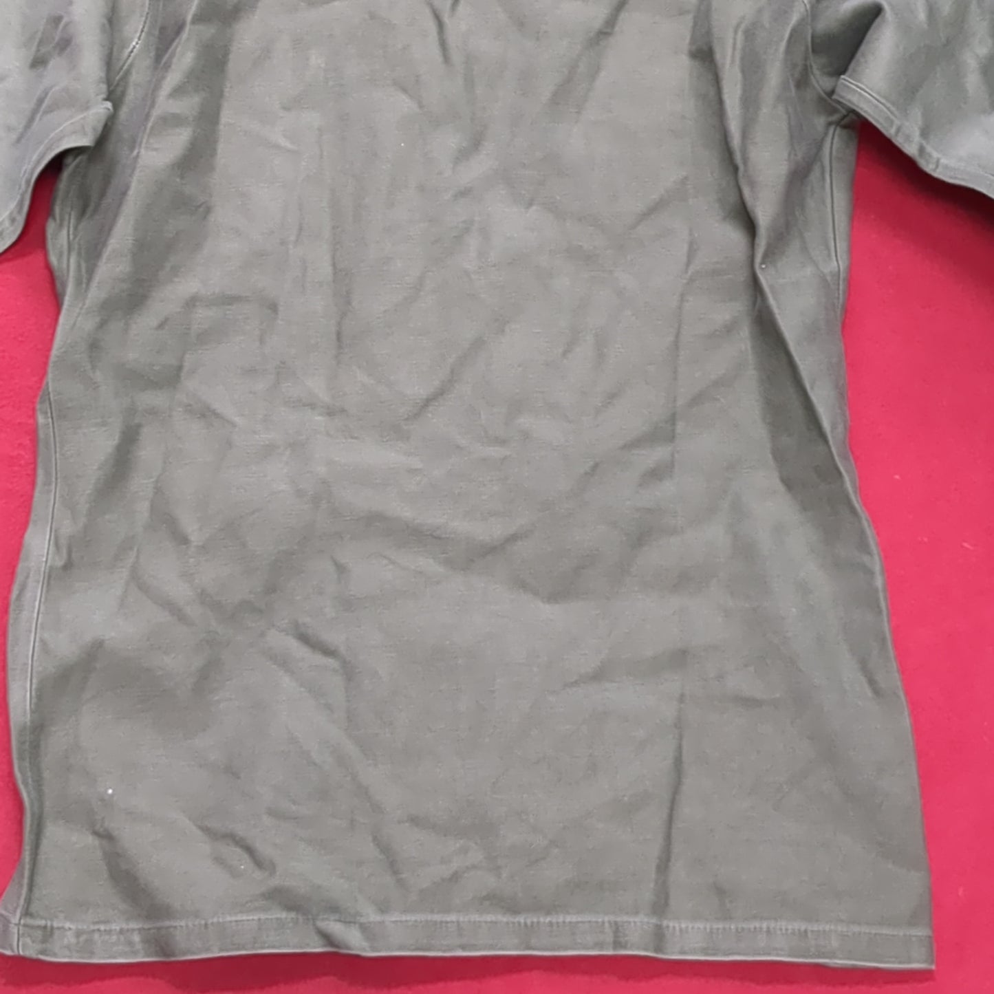 Vintage '57 US Army Cotton 13 1/2 x 33 Long-sleeve OG -107 Shirt (aa14-11)