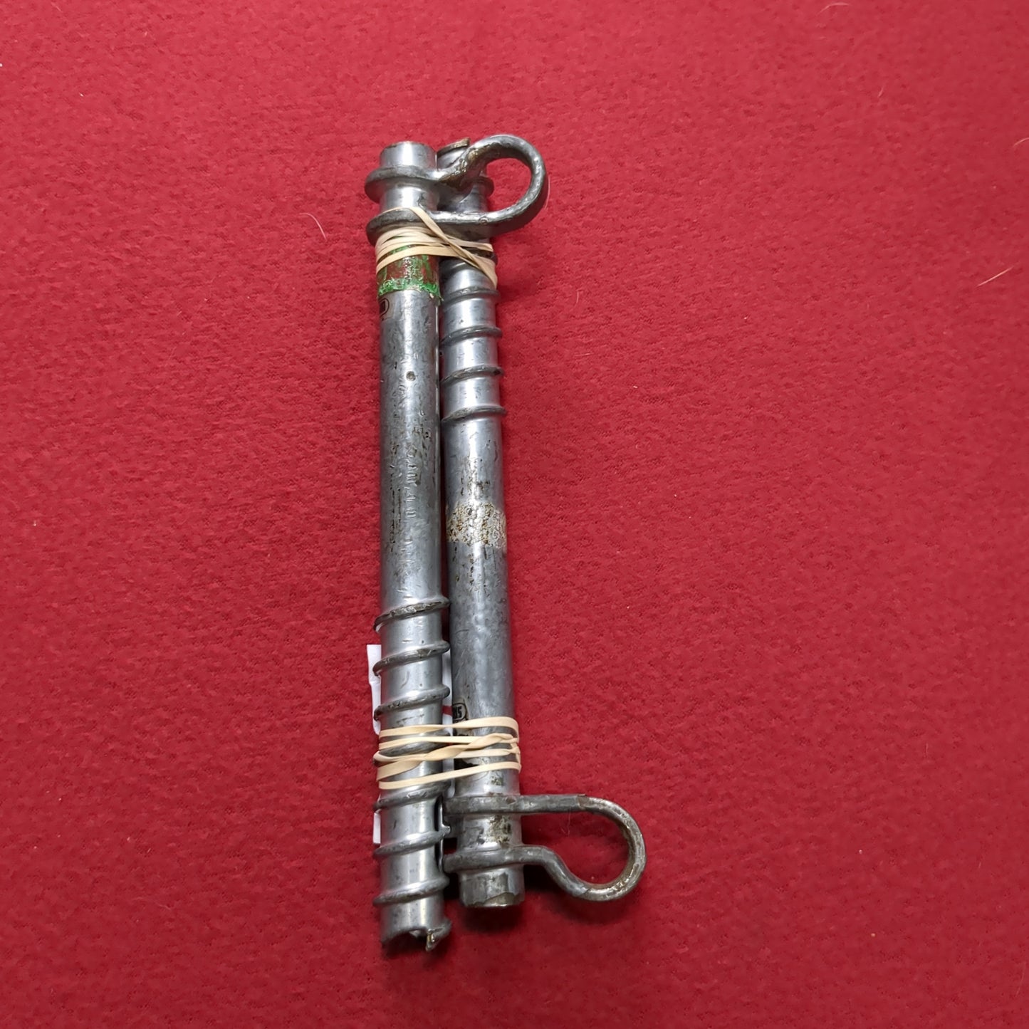 LOT of 2 - Salewa Snarg Ice Screws 9" Ice Rock Climbing Gear (aa14-g76)
