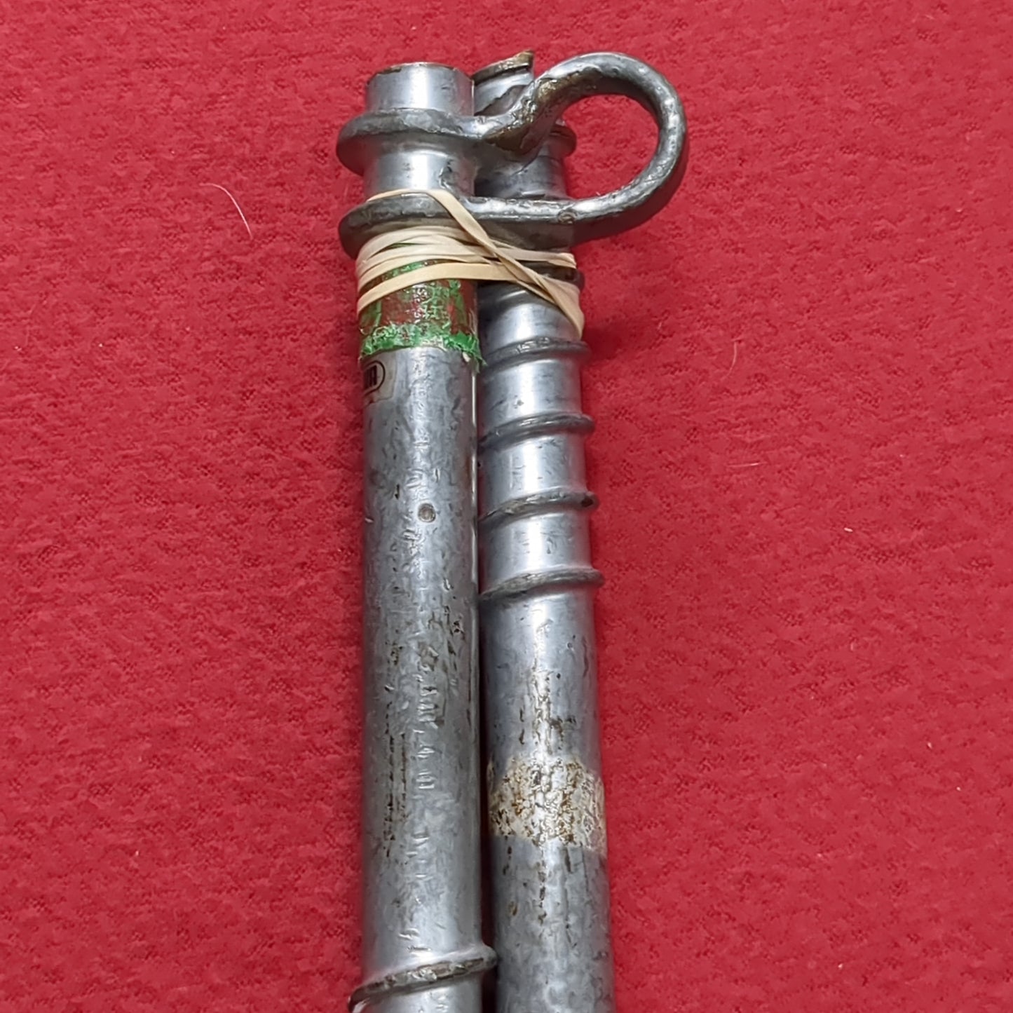 LOT of 2 - Salewa Snarg Ice Screws 9" Ice Rock Climbing Gear (aa14-g76)