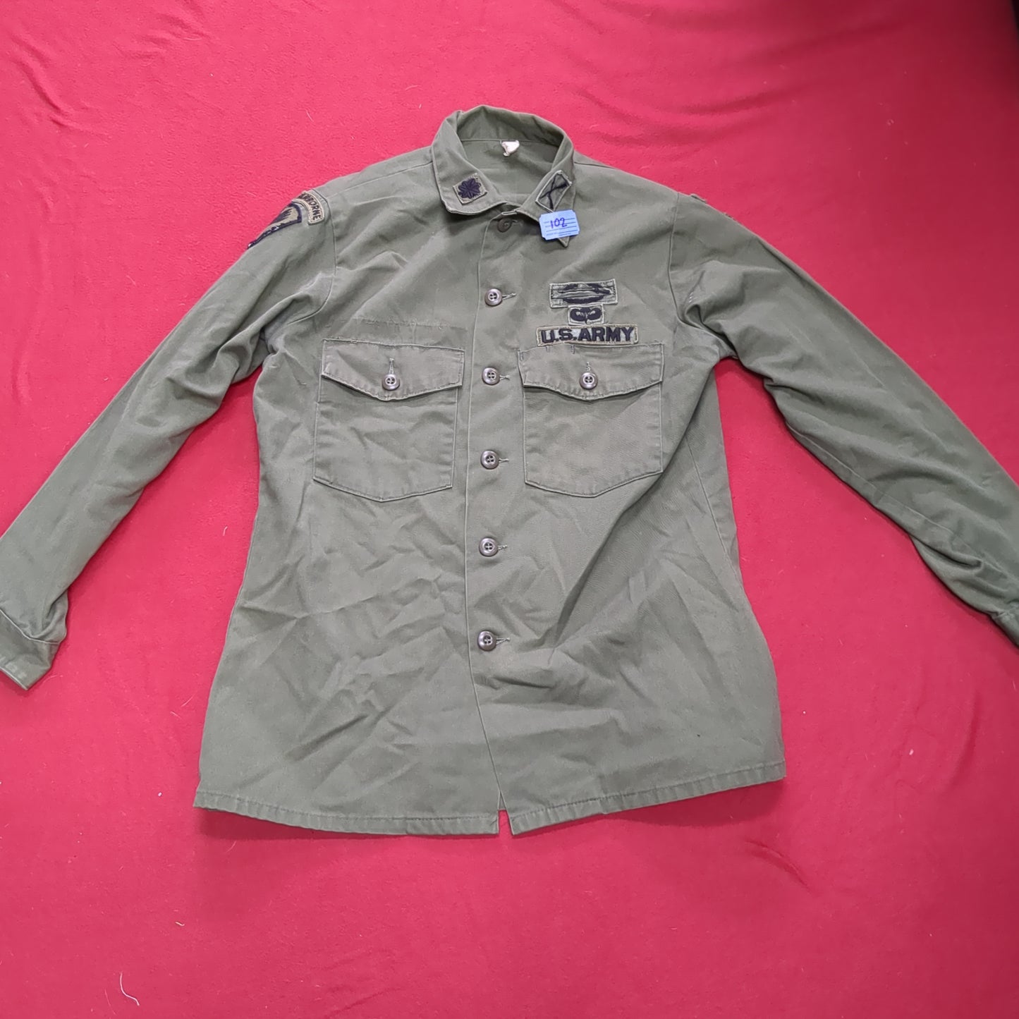 Vintage '78 33 Cot/Poly OG-507 Utility Shirt Jacket (aa13-102)
