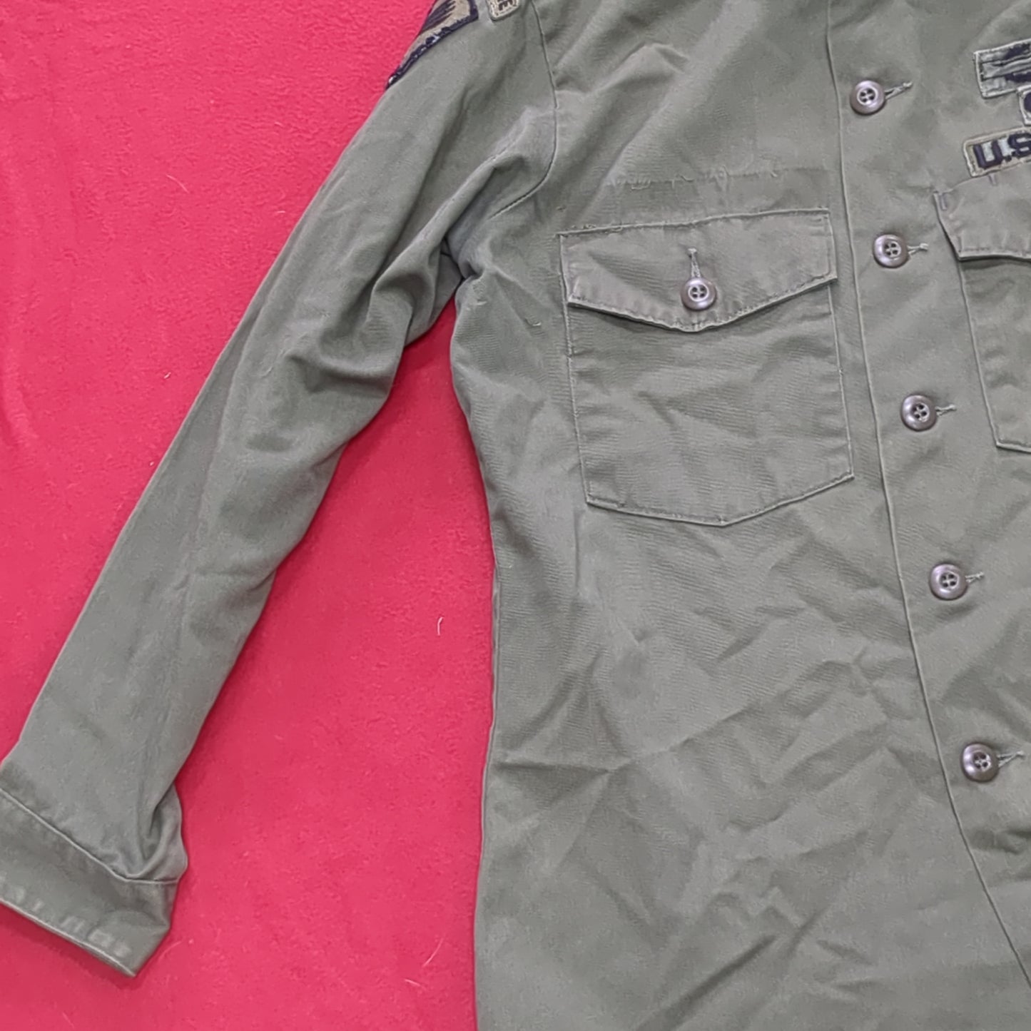 Vintage '78 33 Cot/Poly OG-507 Utility Shirt Jacket (aa13-102)