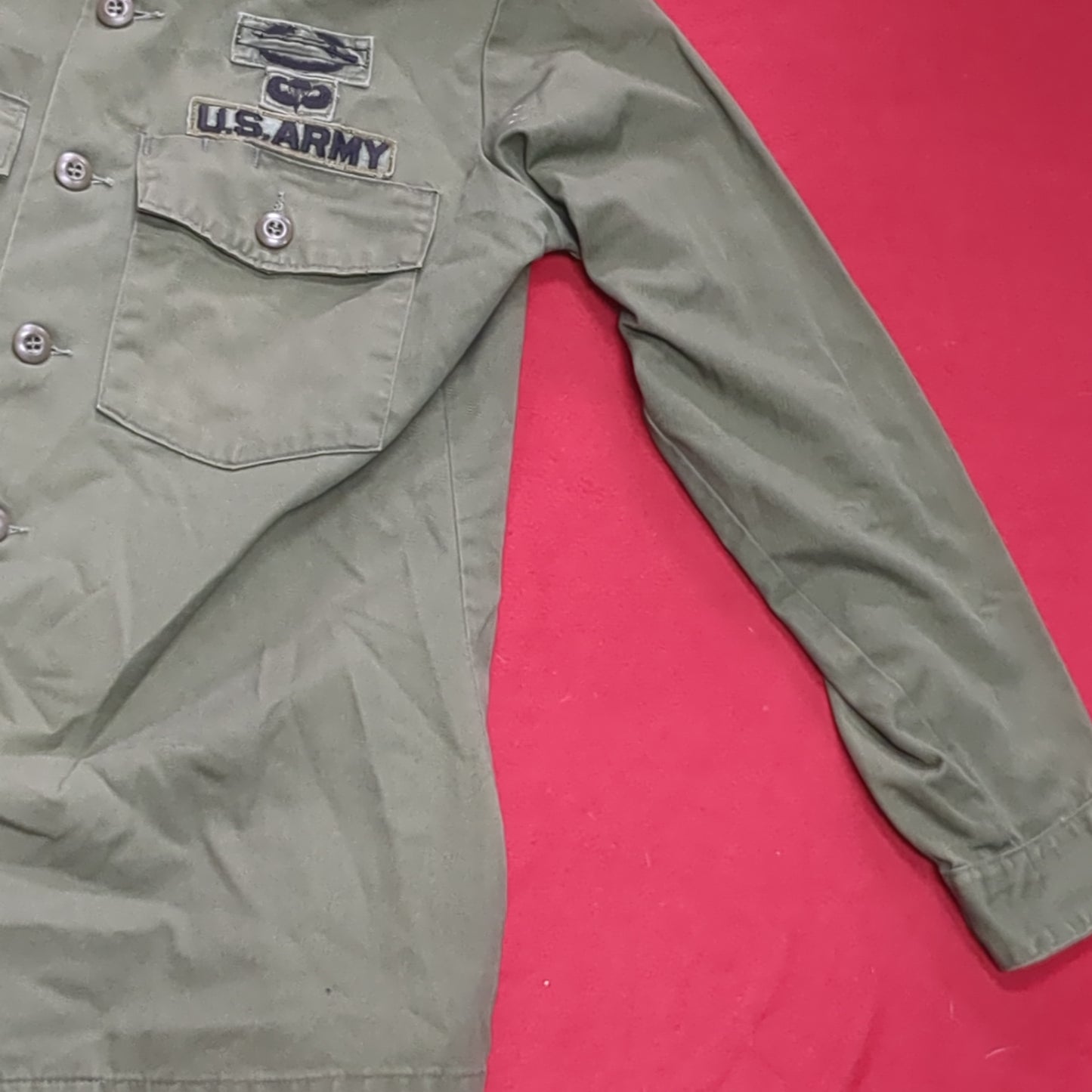 Vintage '78 33 Cot/Poly OG-507 Utility Shirt Jacket (aa13-102)