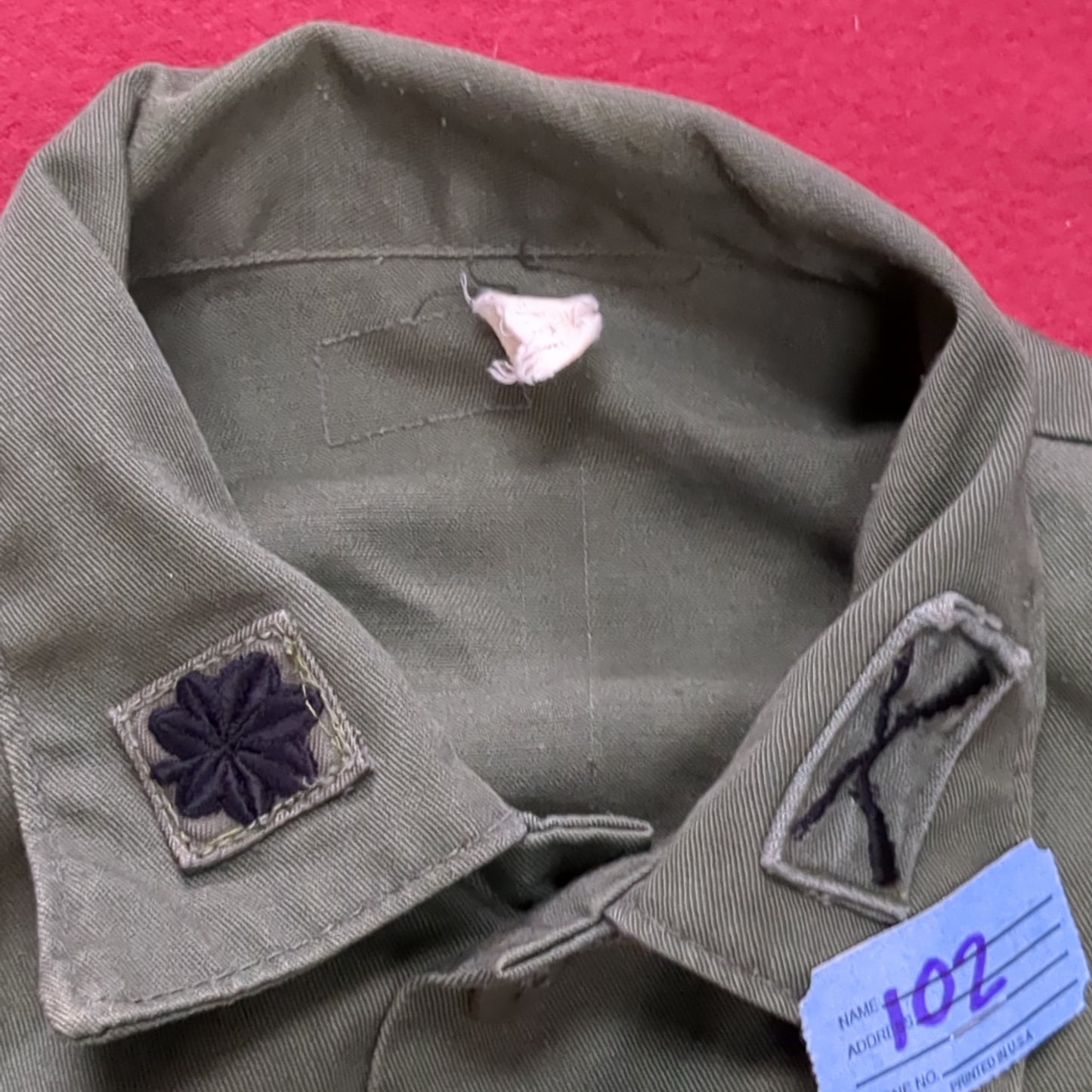 Vintage '78 33 Cot/Poly OG-507 Utility Shirt Jacket (aa13-102)