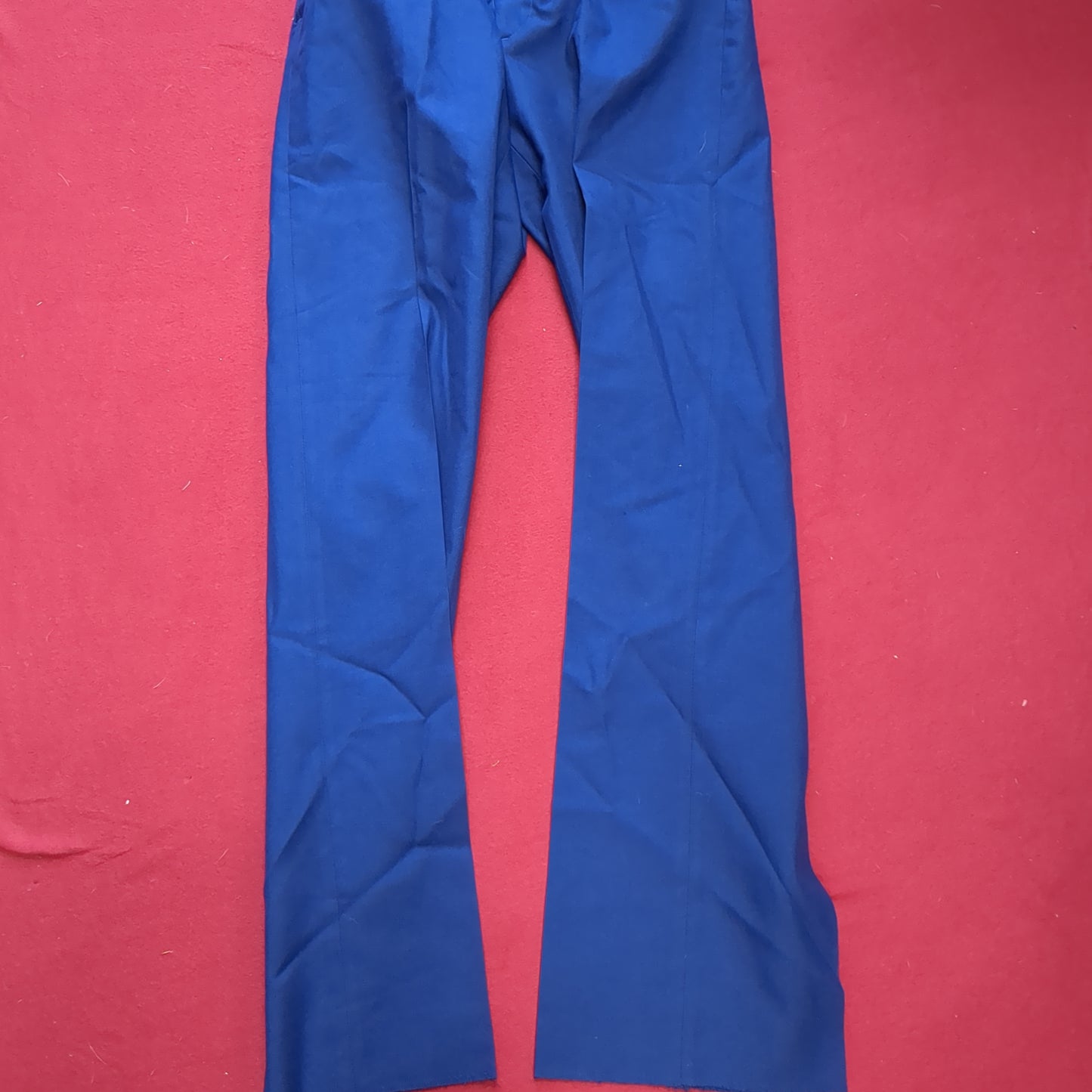 US Army ASU 29 Short Enlisted Unhemmed Unstriped Pants Trouser Dress Blue (aa08-196)