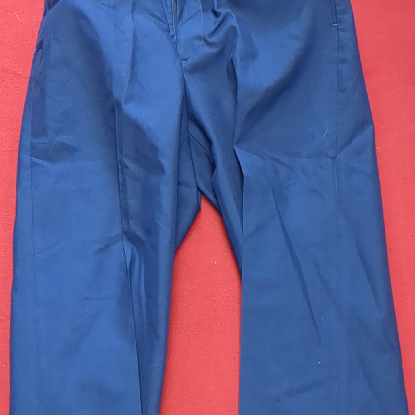 US Army ASU 29 Short Enlisted Unhemmed Unstriped Pants Trouser Dress Blue (aa08-196)