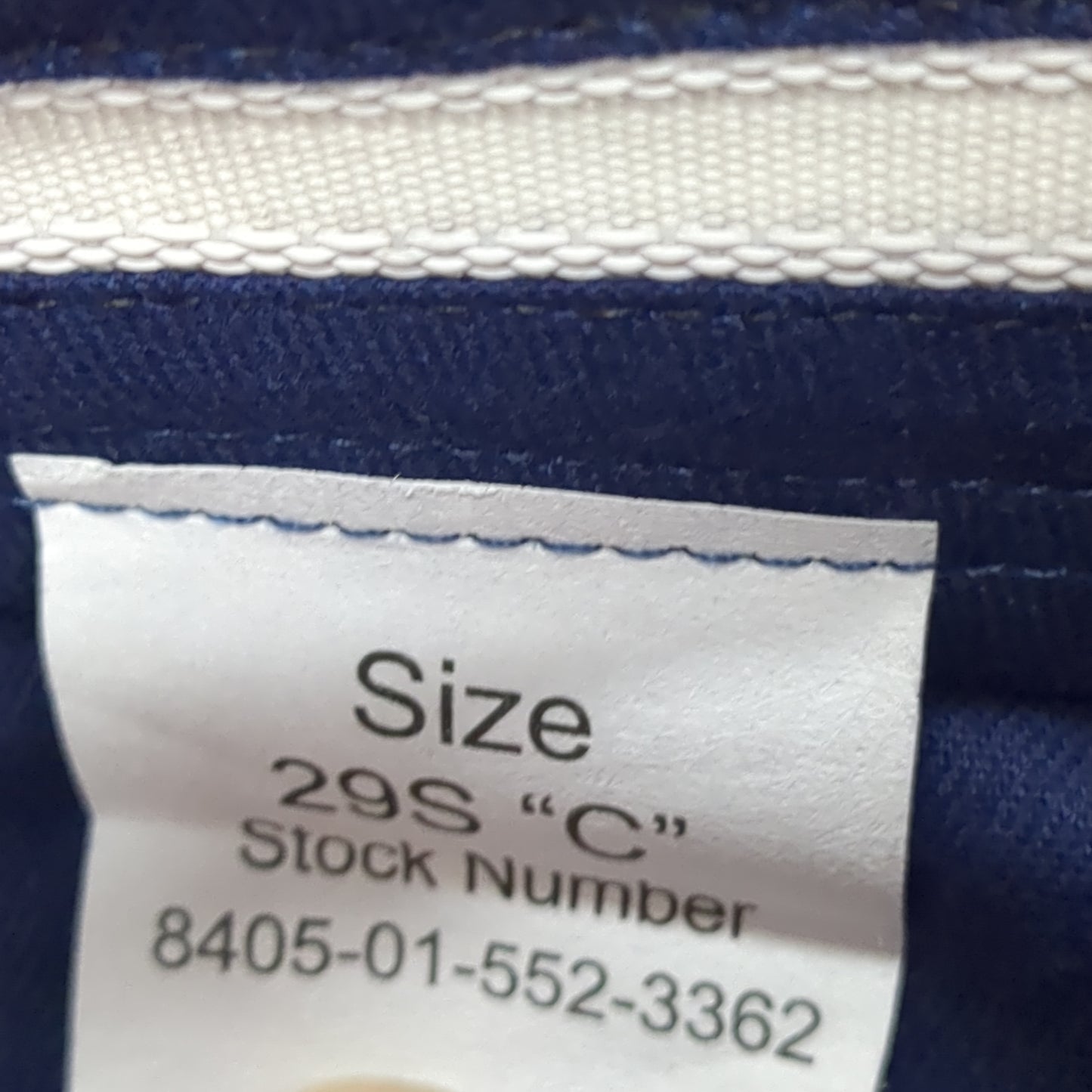 US Army ASU 29 Short Enlisted Unhemmed Unstriped Pants Trouser Dress Blue (aa08-196)