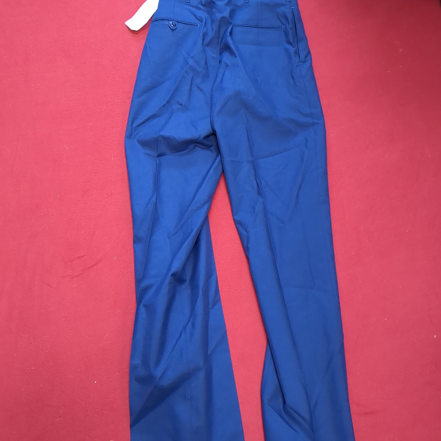 US Army ASU 29 Short Enlisted Unhemmed Unstriped Pants Trouser Dress Blue (aa08-196)