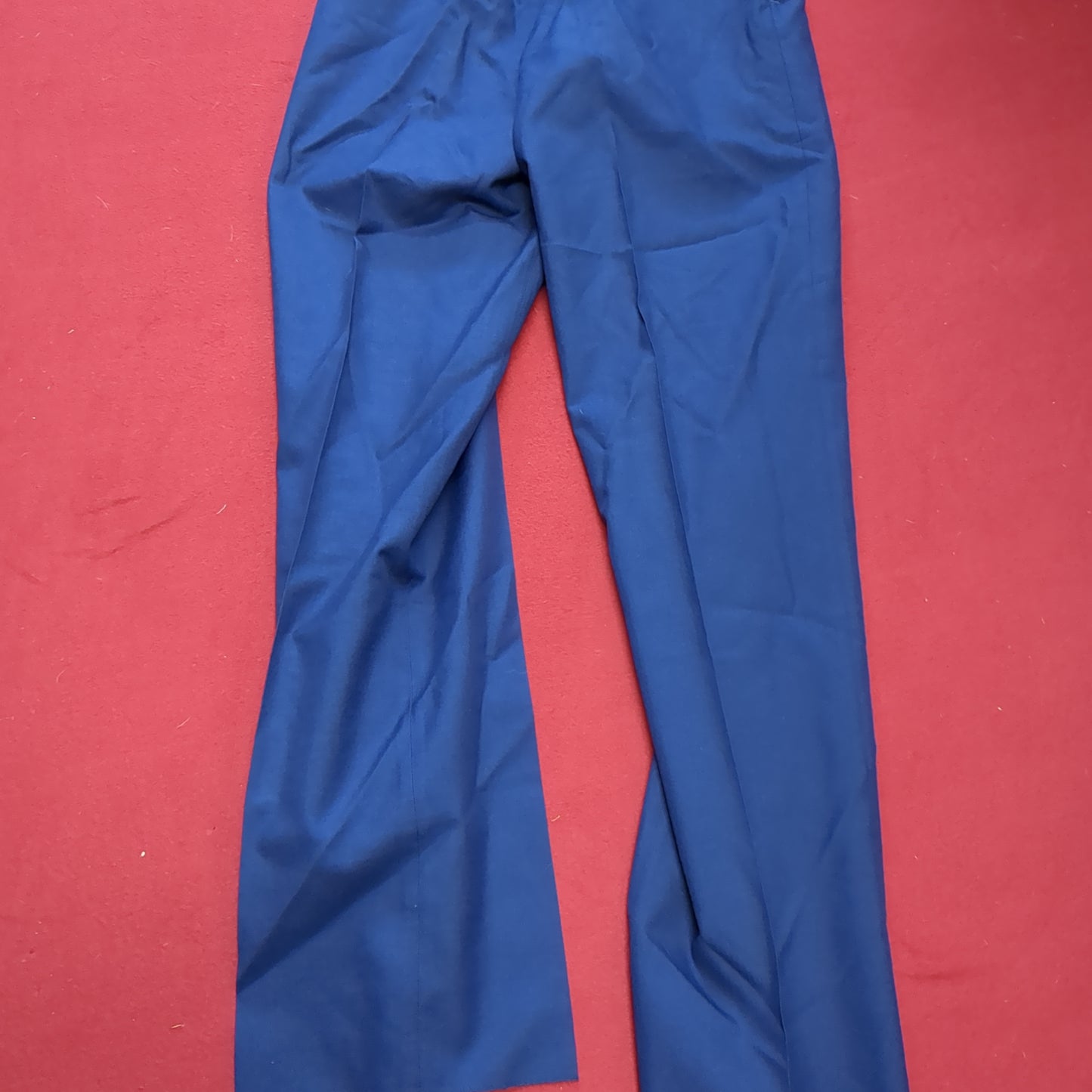 US Army ASU 29 Short Enlisted Unhemmed Unstriped Pants Trouser Dress Blue (aa08-196)