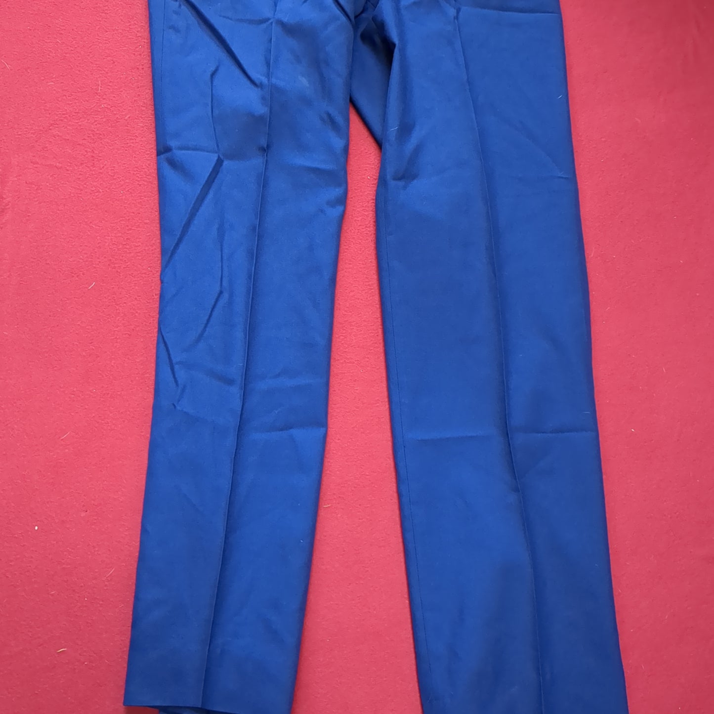 US Army ASU 33x34 Enlisted Unstriped Pants Trouser Dress Blue (aa08-166)