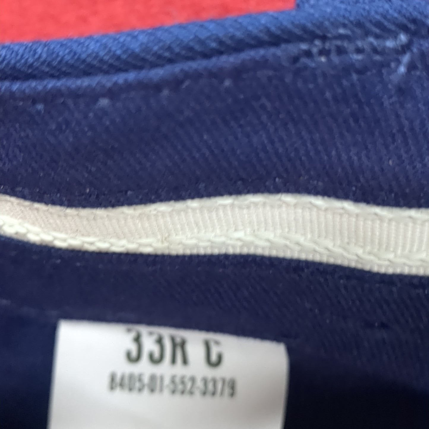 NWT US Army ASU 33 Regular Enlisted Unhemmed Unstriped Pants Trouser Dress Blue (aa14-14)