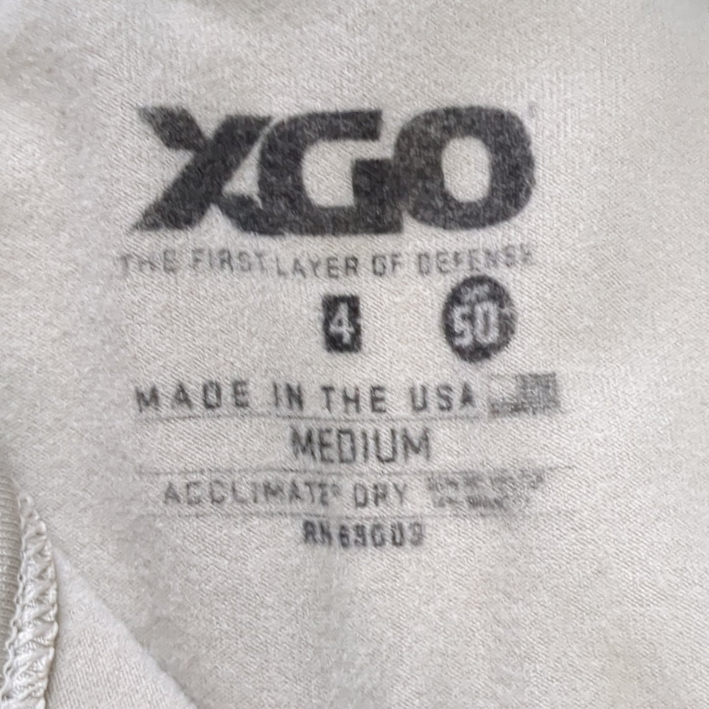 Medium XGO 4 Long-Sleeve Quarter Zip Shirt (j26 (ab15-g)