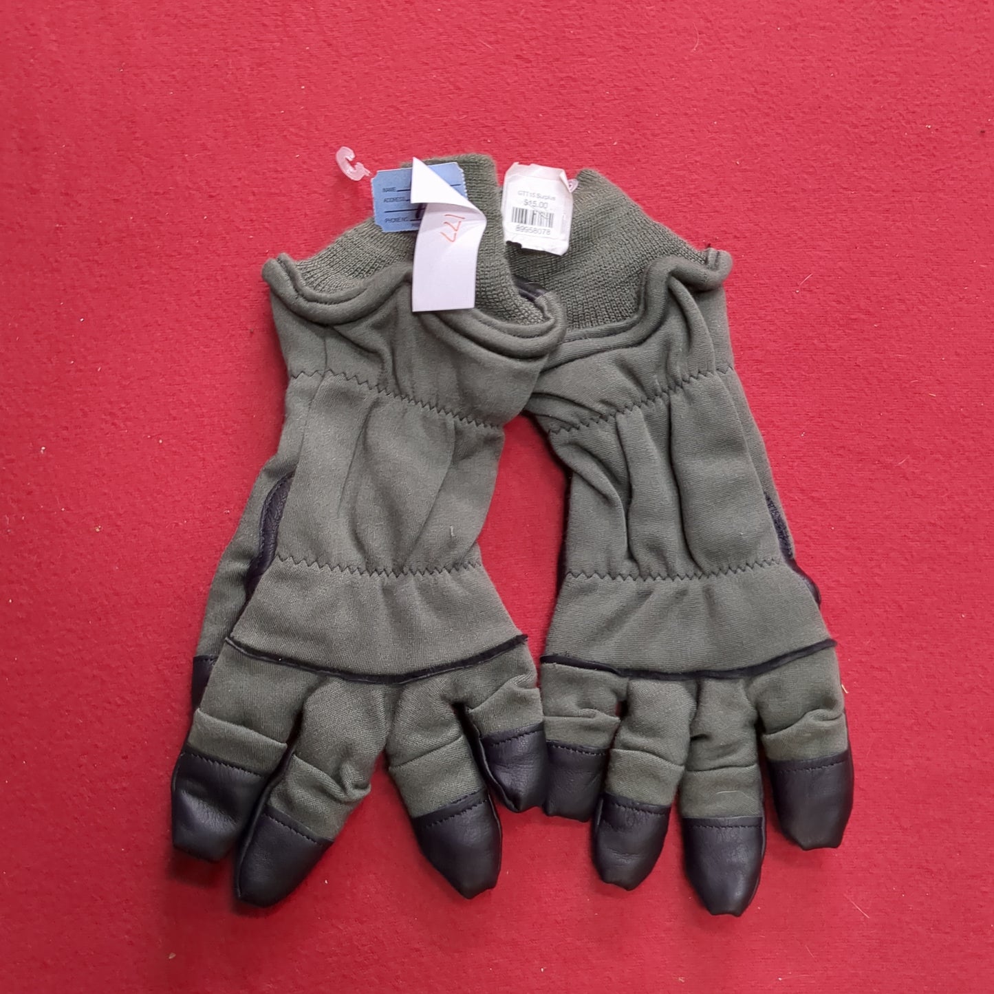 Men's Medium (9) HAU-15/P Flyer's Intermediate Cold Weather Gloves (j23- (ab14-MH177)