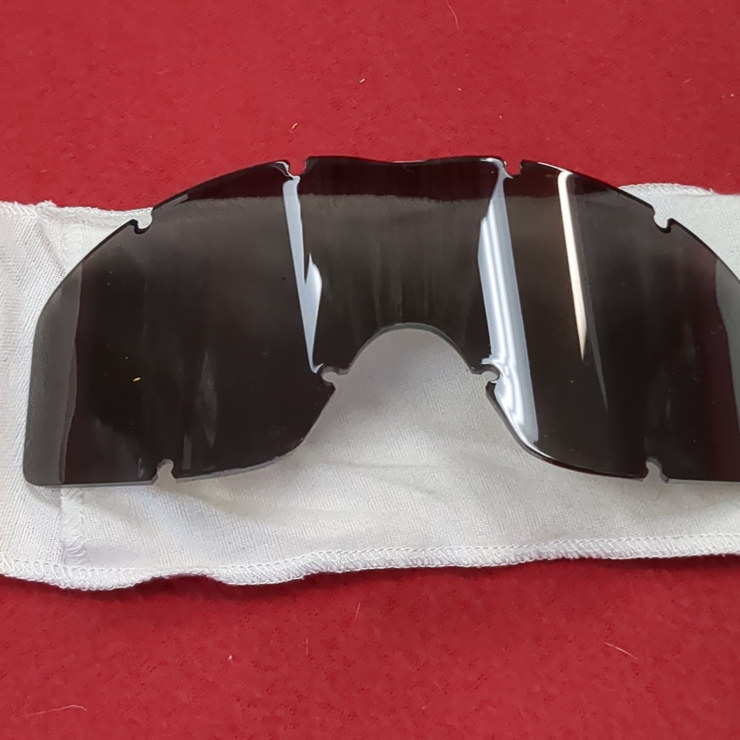 US Army ESS Replacement Lens Dark Smoke Ballistic Eye Protection Dust Wind Goggles (CL ab01-46)