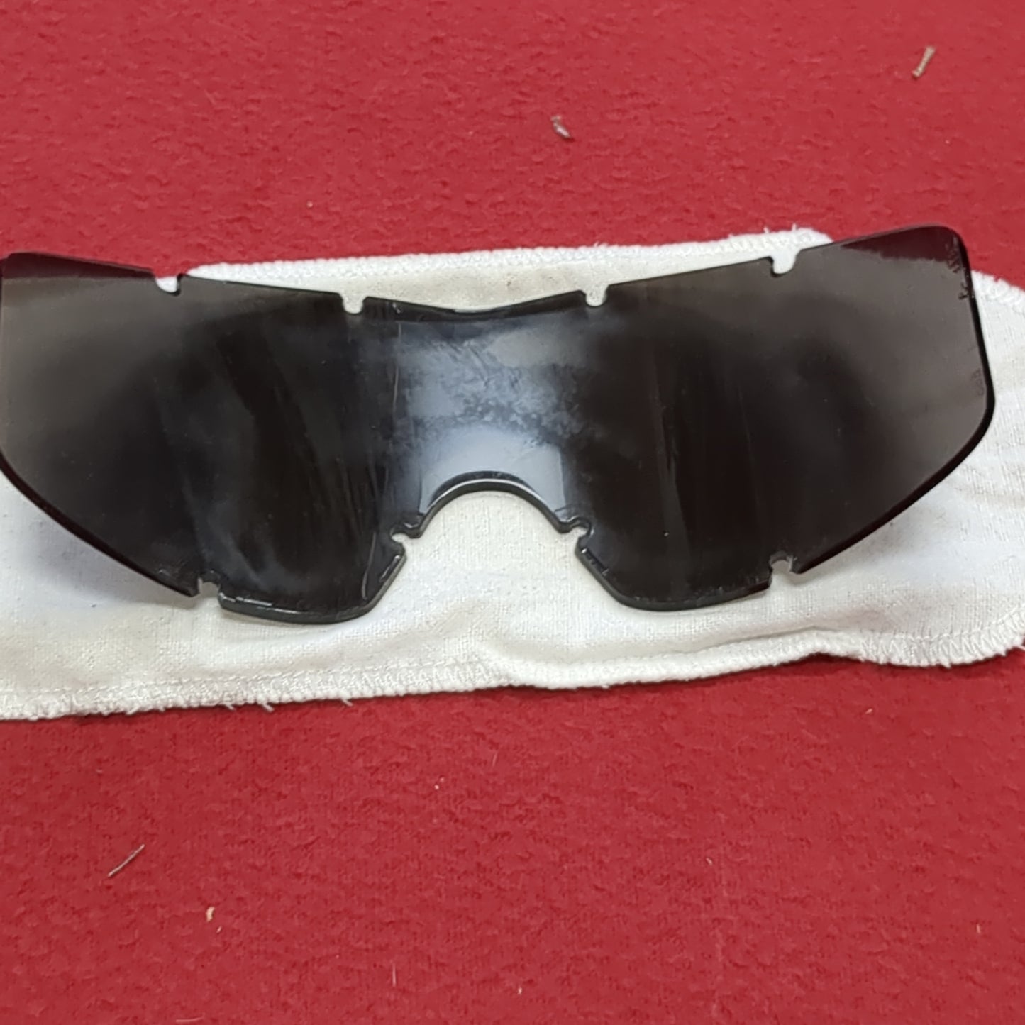 US Army ESS Replacement Lens Dark Smoke Ballistic Eye Protection Dust Wind Goggles (CL ab01-42)