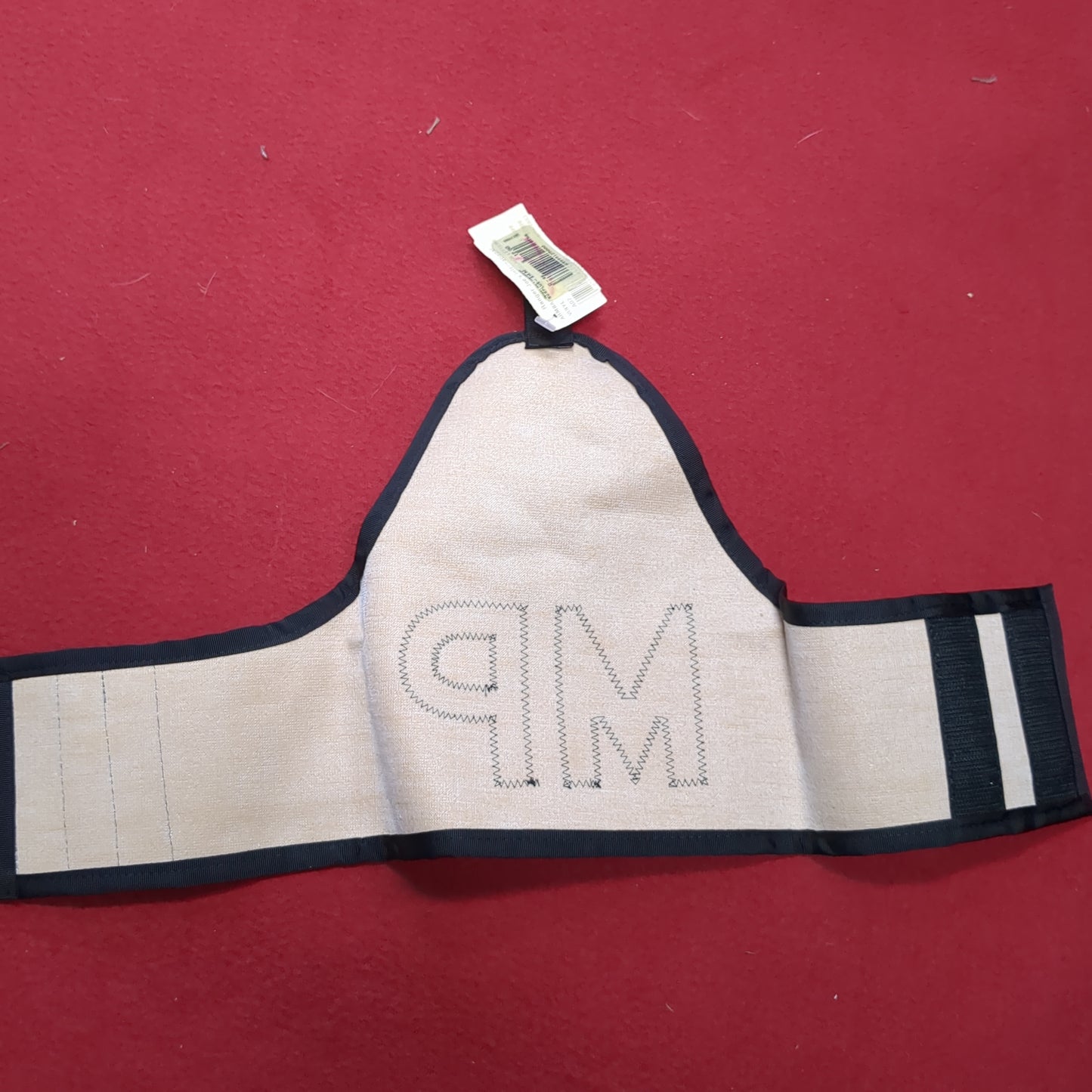 Vintage US Army Brassard Armband Leather NEW Old Stock (ab04-M0915)