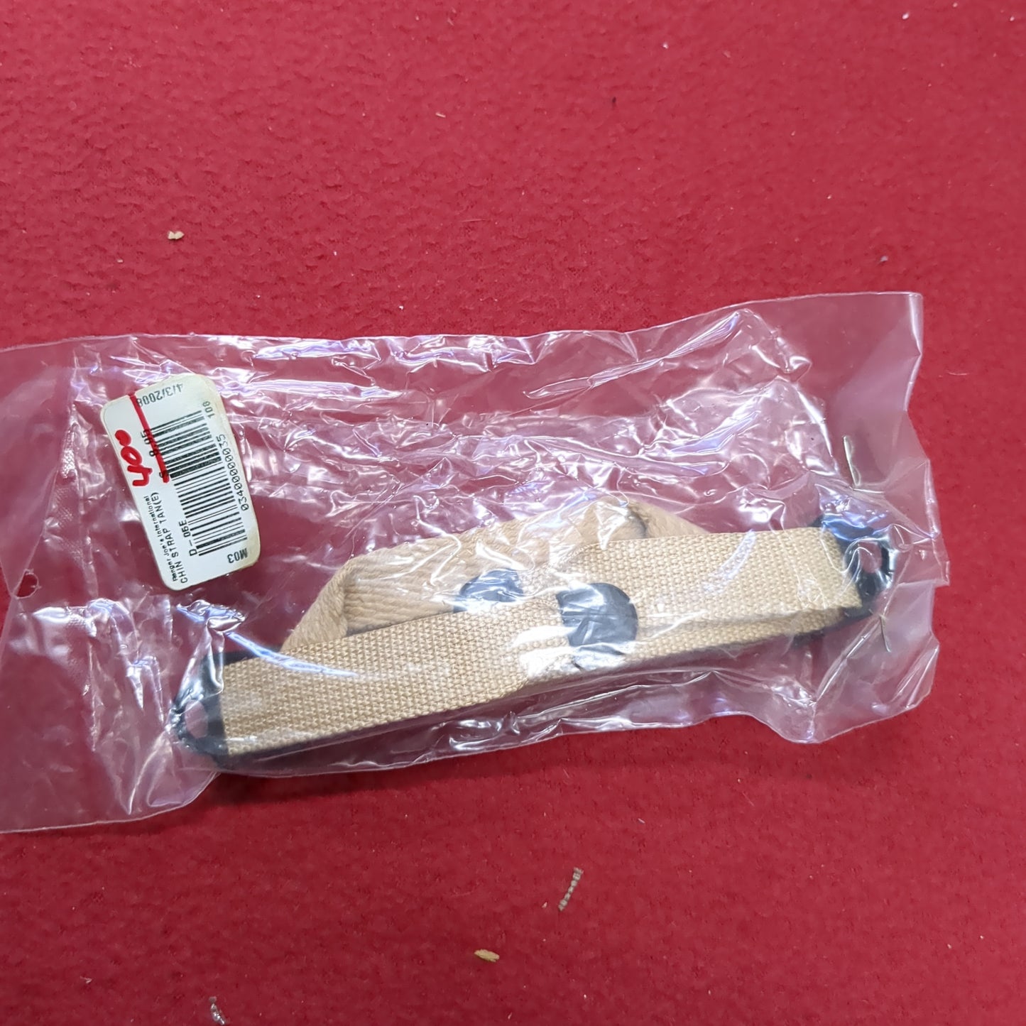 PASGT Chin Strap Ground Troops Desert Sand DCU UNUSED (ab04-M0915)