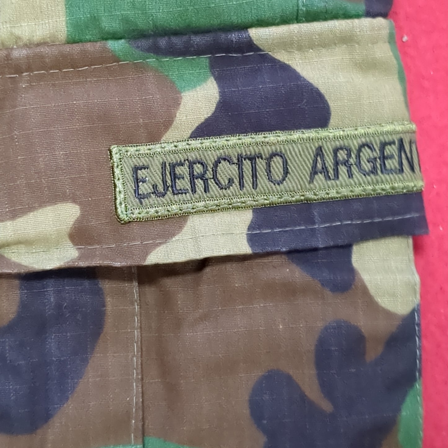 Argentina Army Foreign BDU Woodland Pants Uniform (j14 ab03-d)