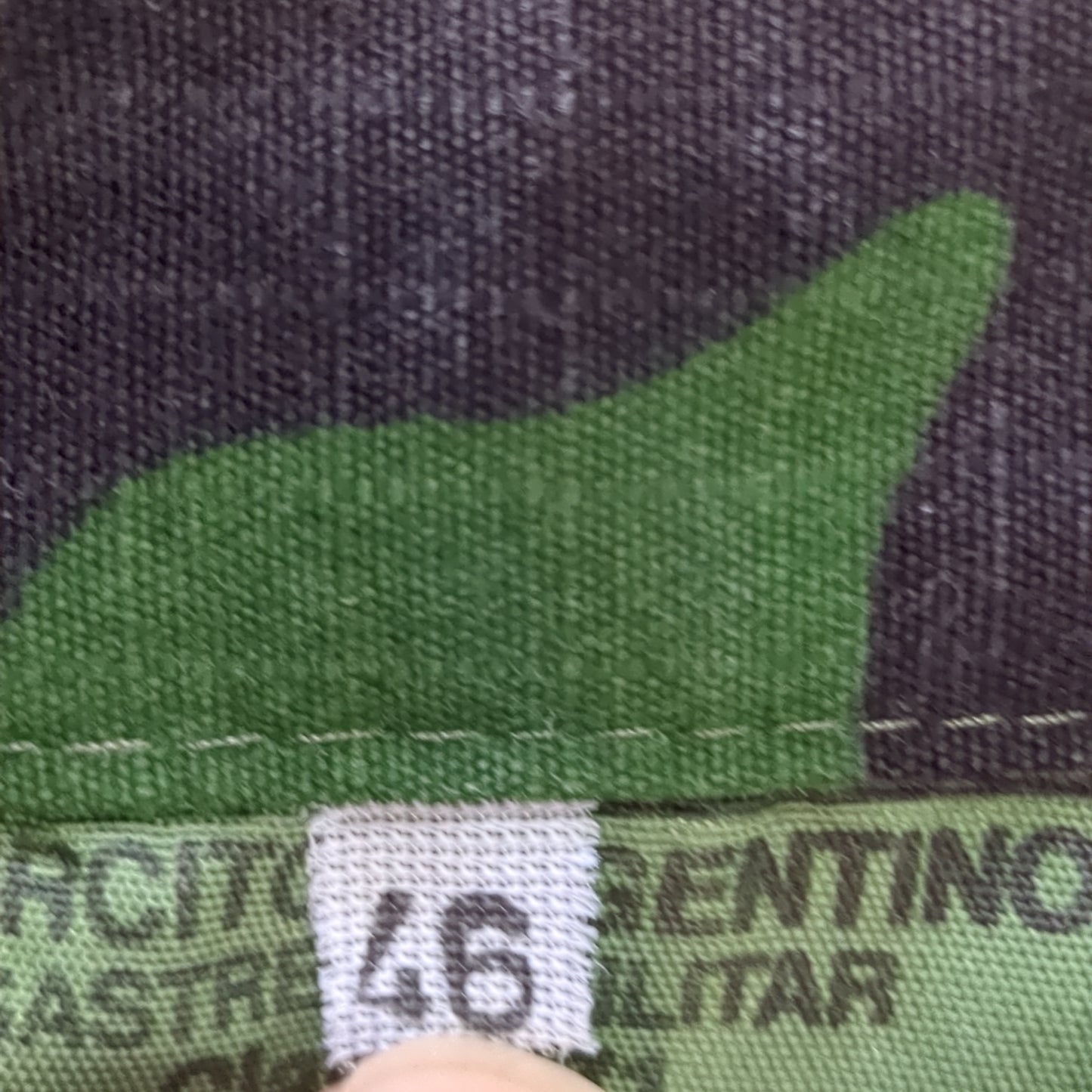 Argentina Army Foreign BDU Woodland Pants Uniform (j14 ab03-d)