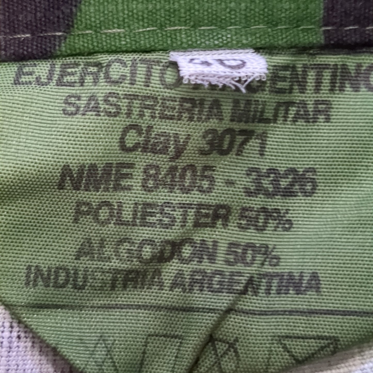Argentina Army Foreign BDU Woodland Pants Uniform (j14 ab03-d)