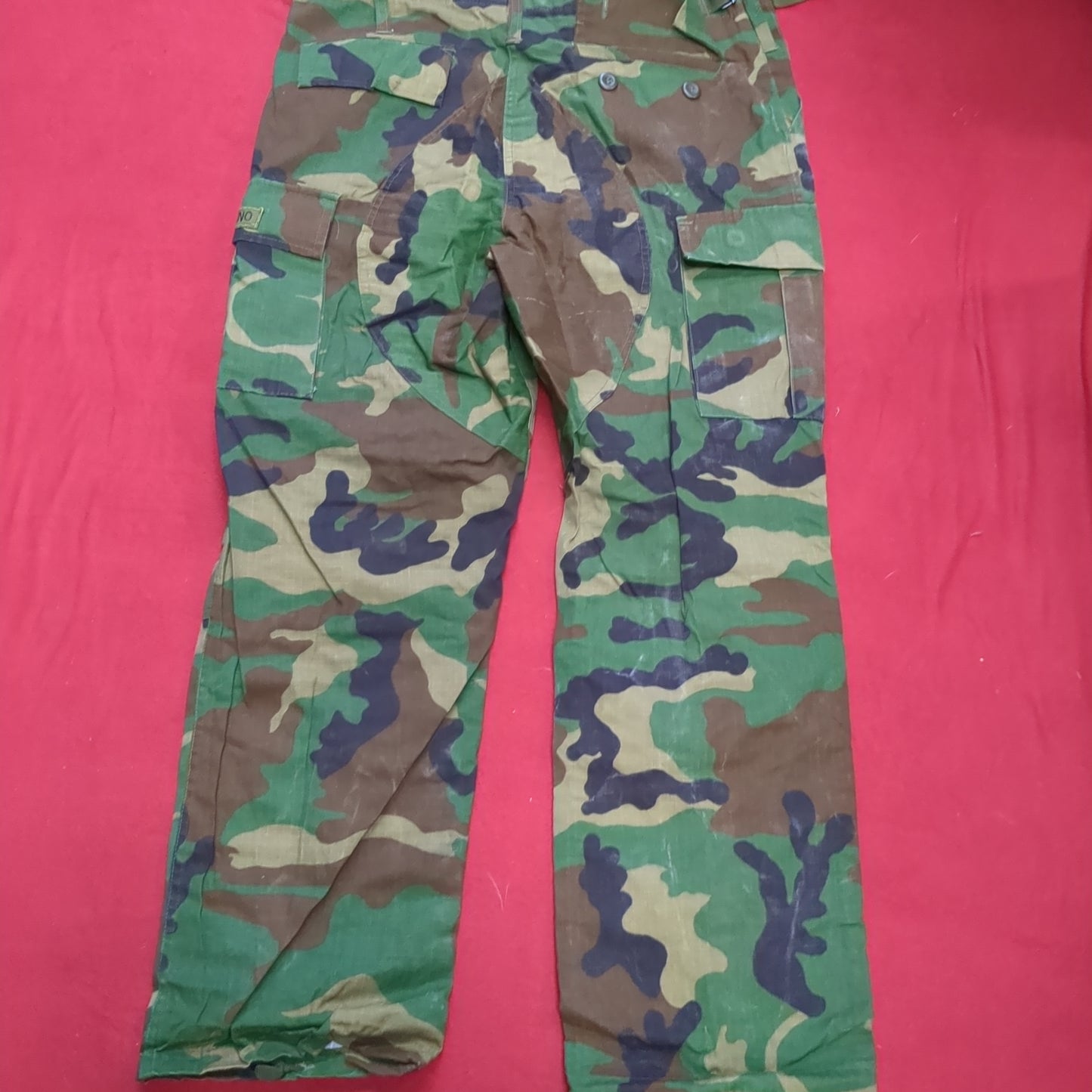 Argentina Army Foreign BDU Woodland Pants Uniform (j14 ab03-d)