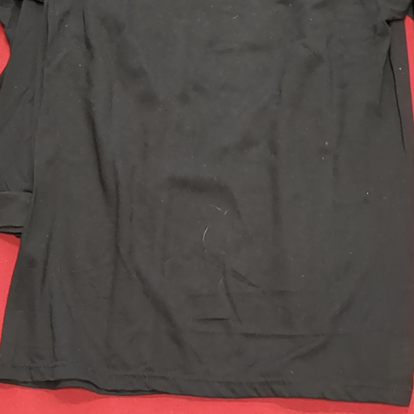 US Army Medium Black Gold Cold Weather APFU PT Uniform Long-Sleeve Shirt (ab03-6)