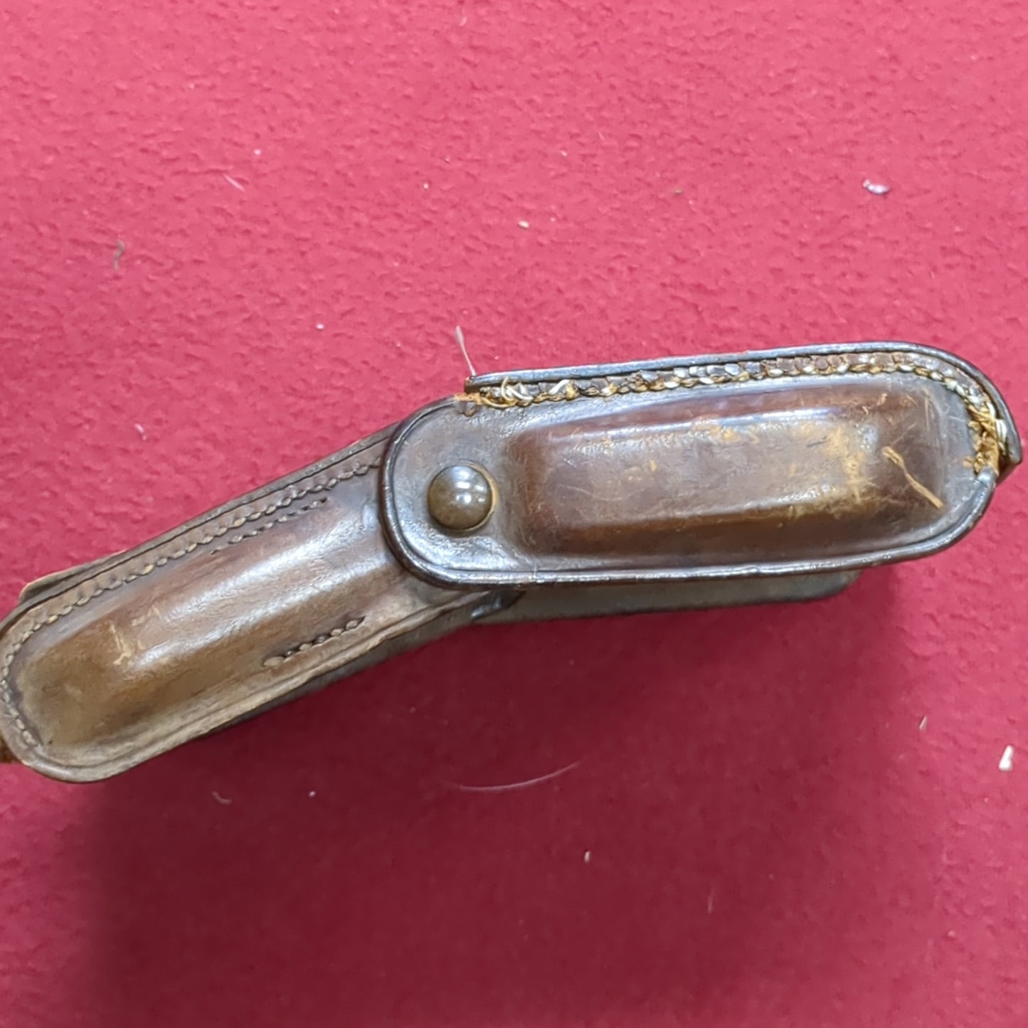 VINTAGE 1908 DATED Rock Island Arsenal McKeever Cartridge Box (26s ac09-15)