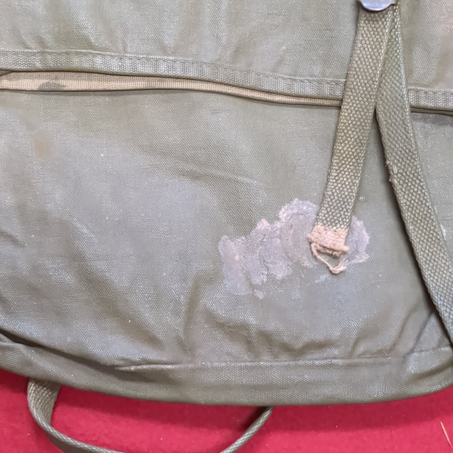 Vintage USMC Knapsack M1941 Lower Pack Waterproof Bag (03s 06cc- ca9-08)