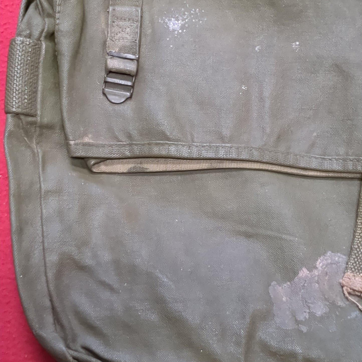Vintage USMC Knapsack M1941 Lower Pack Waterproof Bag (03s 06cc- ca9-08)