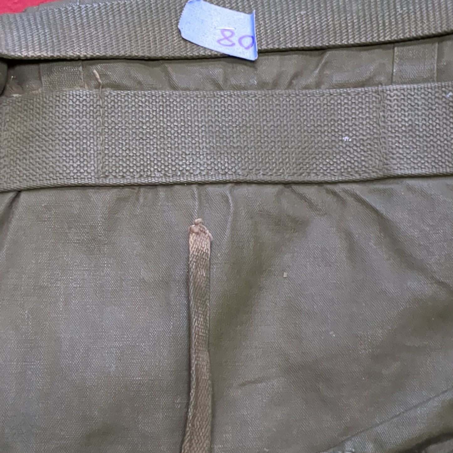 Vintage USMC Knapsack M1941 Lower Pack Waterproof Bag (03s 06cc- ca9-08)
