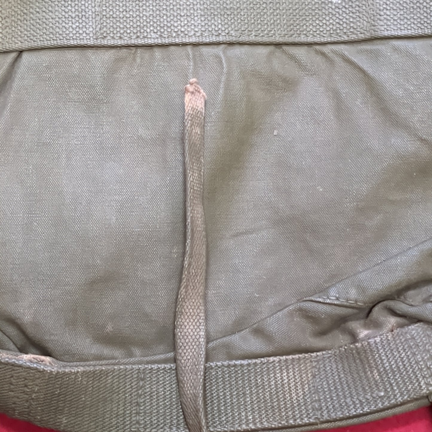 Vintage USMC Knapsack M1941 Lower Pack Waterproof Bag (03s 06cc- ca9-08)