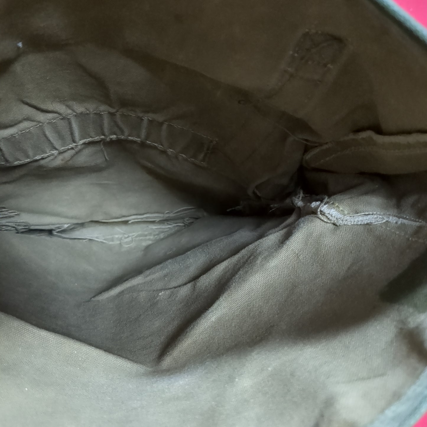 Vintage USMC Knapsack M1941 Lower Pack Waterproof Bag (03s 06cc- ca9-08)