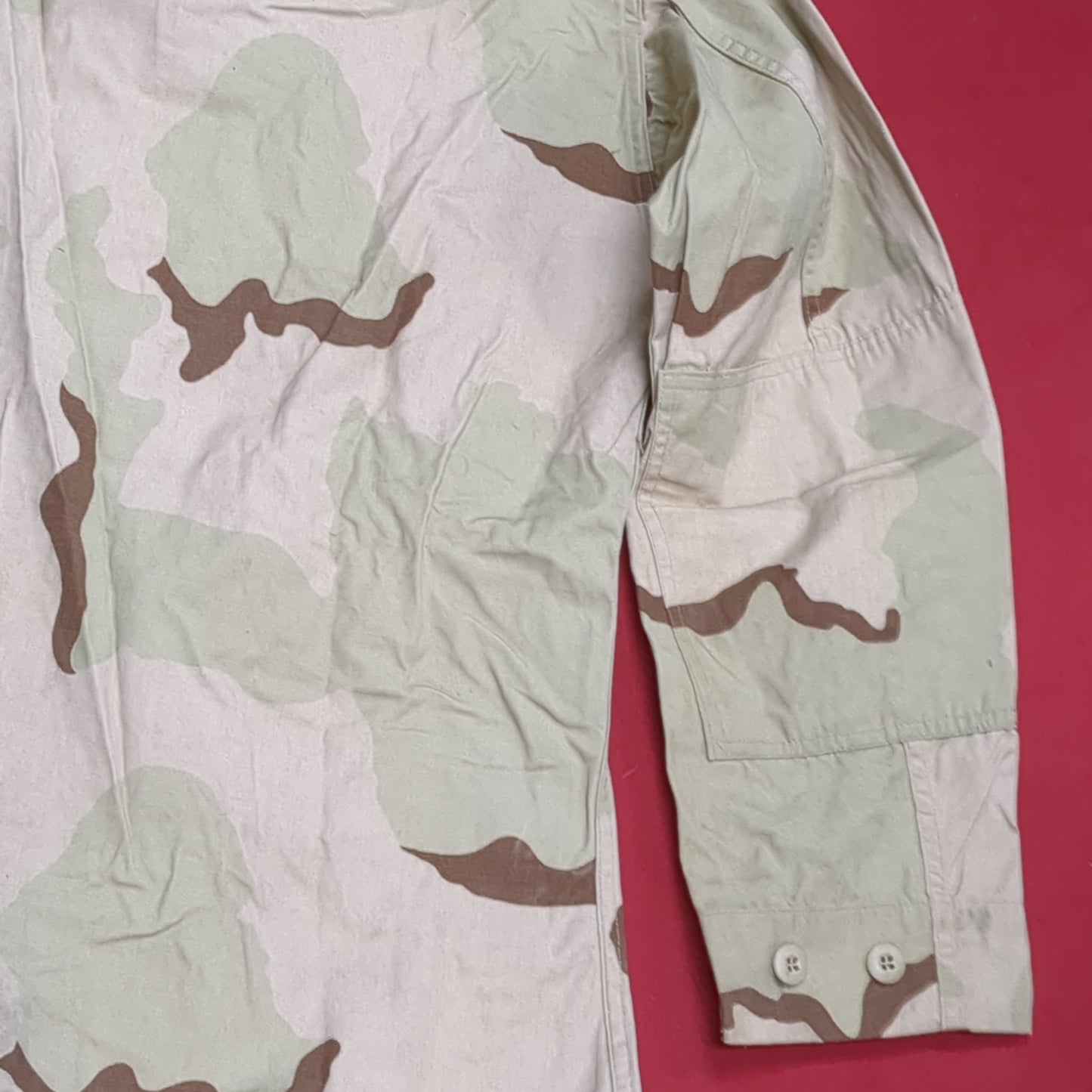 US Army Medium Long DCU Desert Camo Top Jacket Uniform (aa01-8)