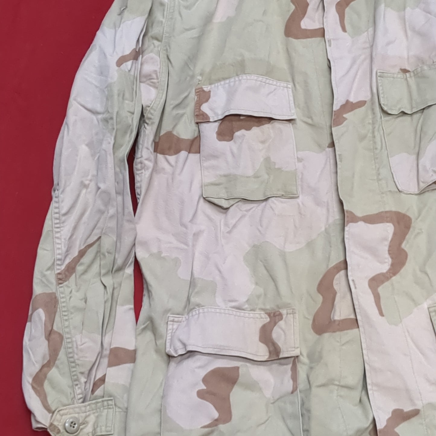 US Army Large X-Long DCU Desert Camo Top Jacket Uniform (aa04-13)