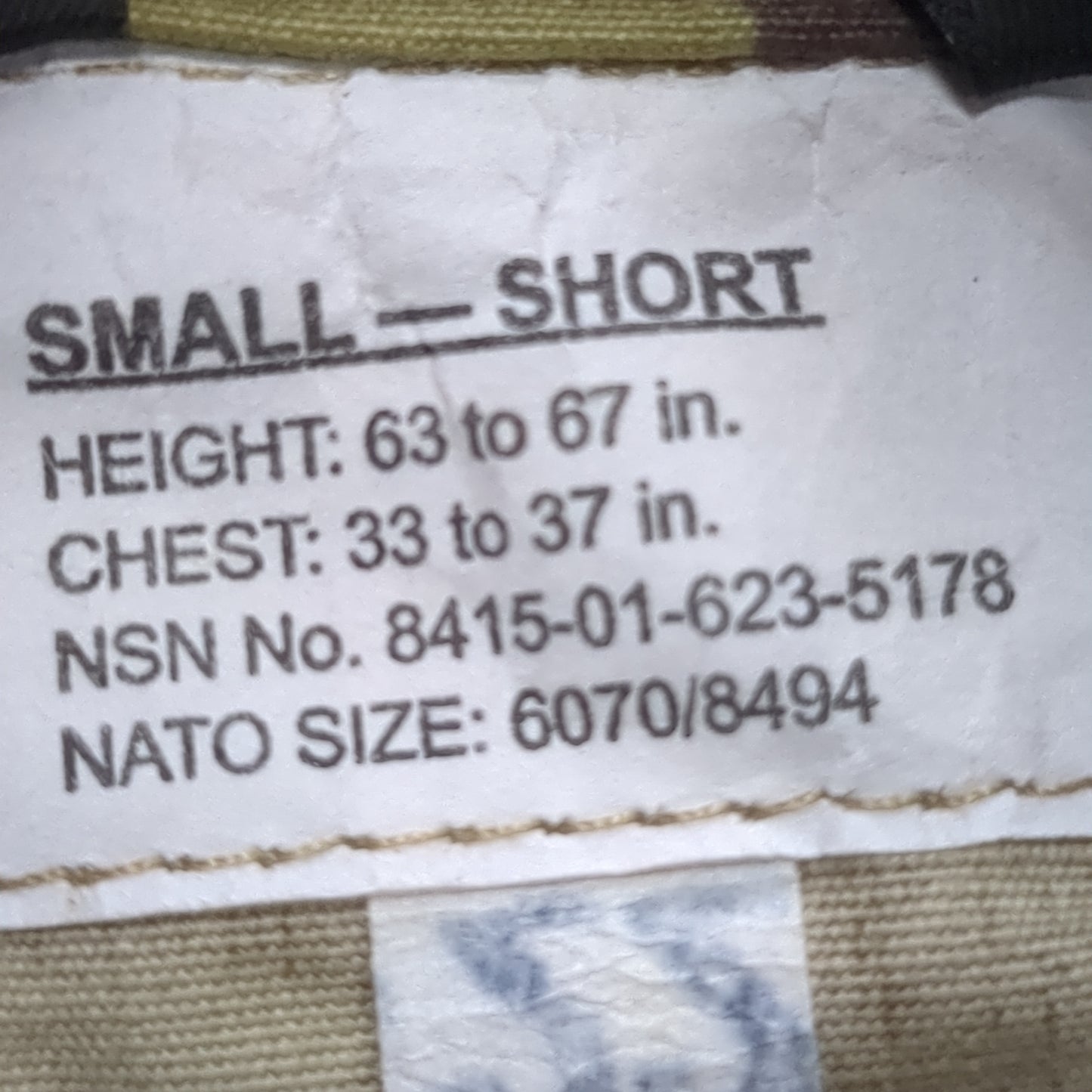 TRU-SPEC Small Short Top Traditional OCP Combat Uniform (aa07-15)